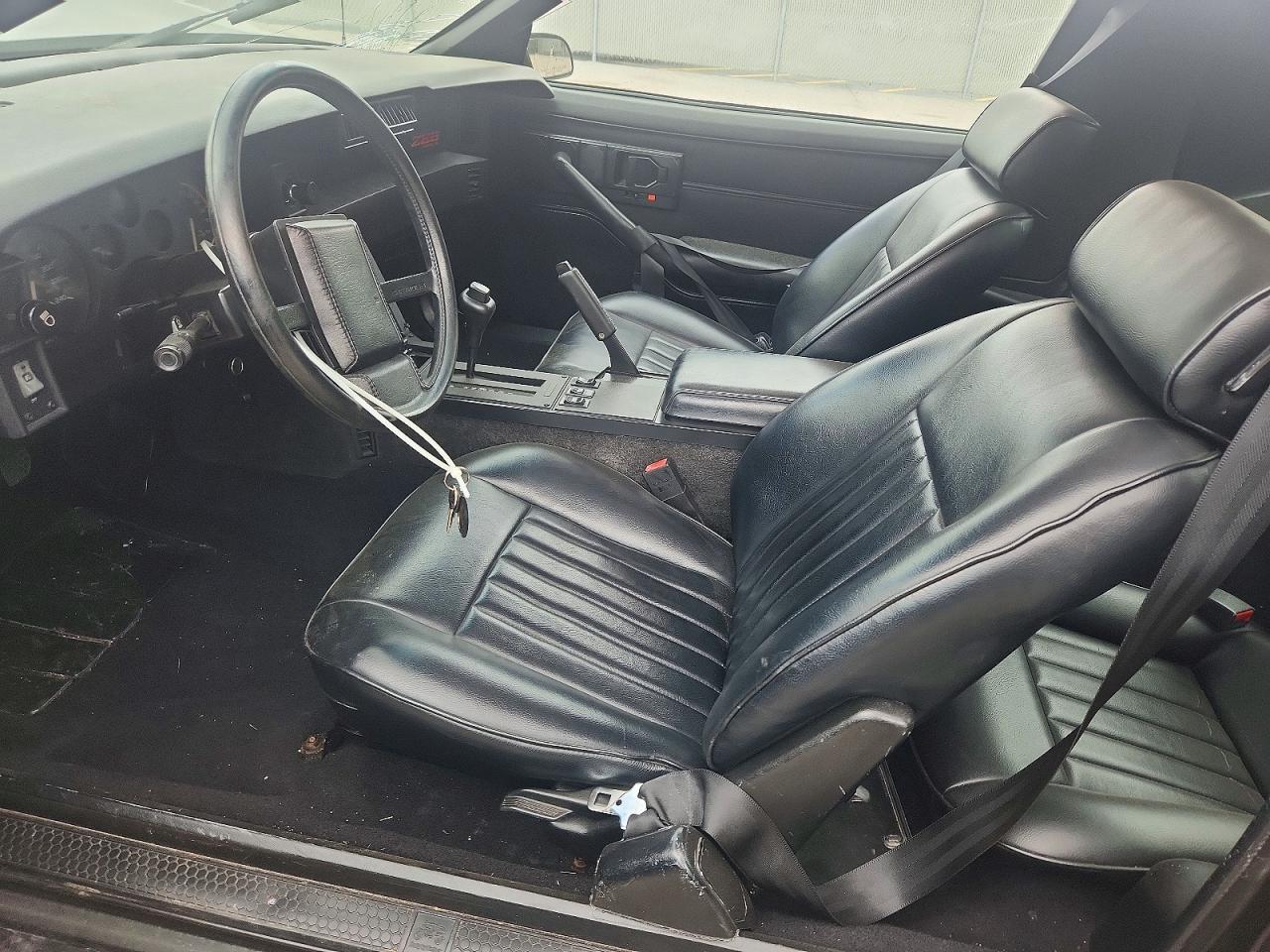 1988 Chevrolet Camaro Black vin: 1G1FP21F0JL179220