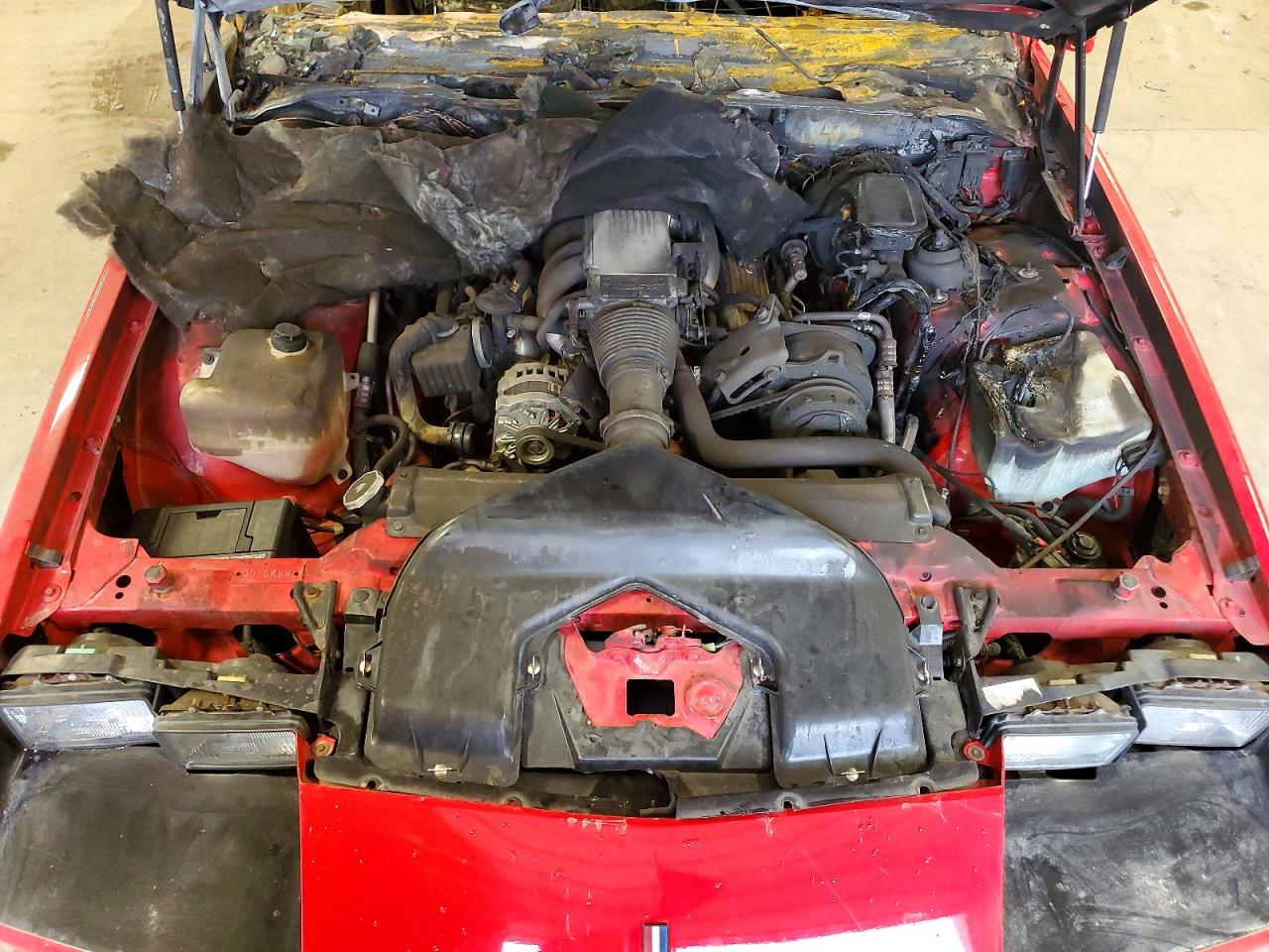 1987 Chevrolet Camaro Red vin: 1G1FP21F2HL151199