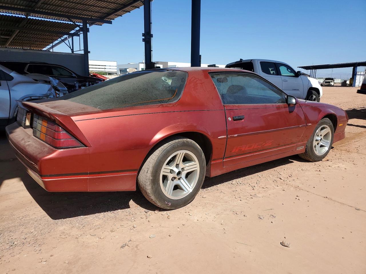 1988 Chevrolet Camaro Red vin: 1G1FP21F3JL172116