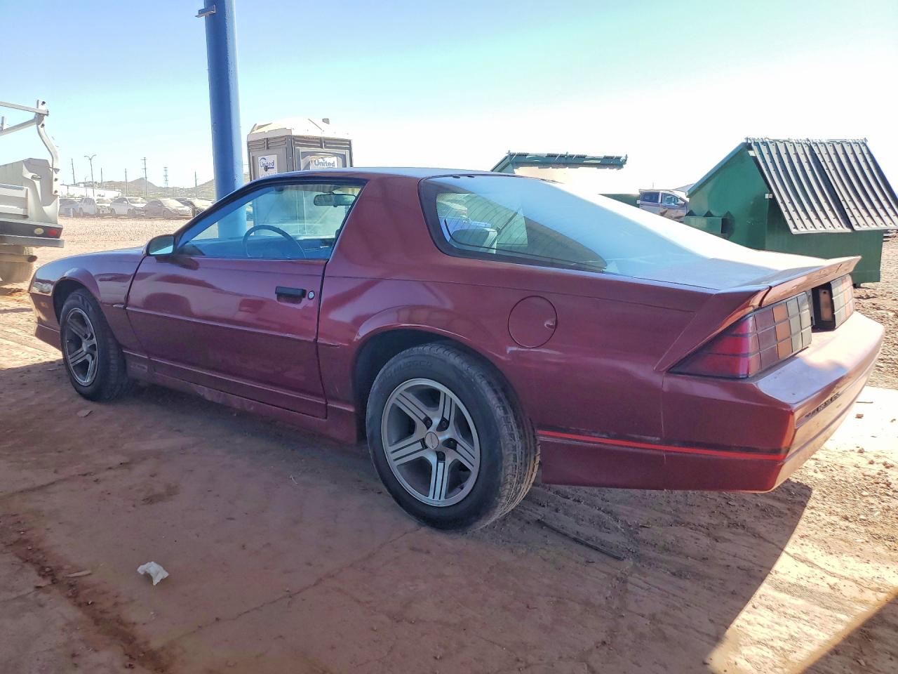 1988 Chevrolet Camaro Red vin: 1G1FP21F3JL172116