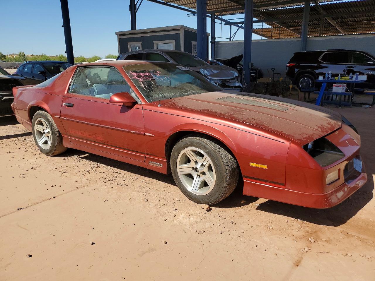 1988 Chevrolet Camaro Red vin: 1G1FP21F3JL172116