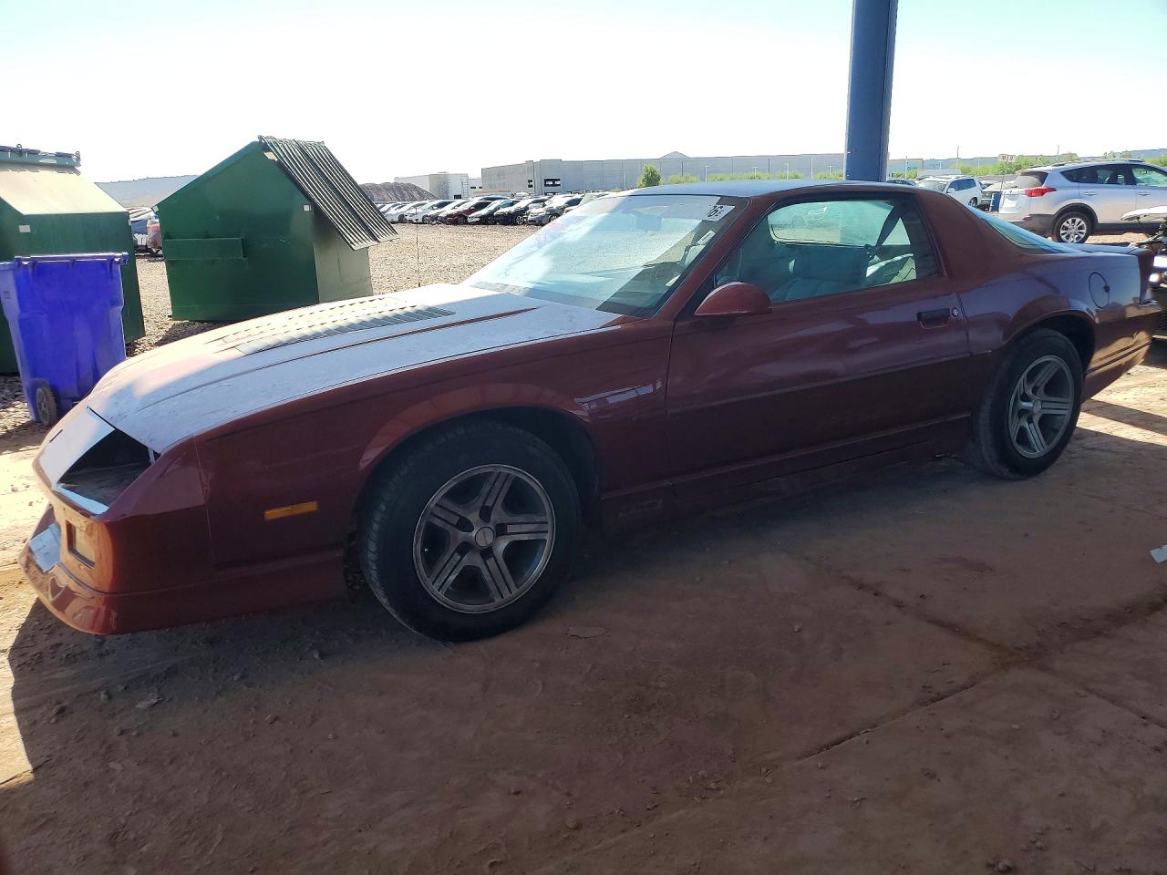 1988 Chevrolet Camaro Red vin: 1G1FP21F3JL172116