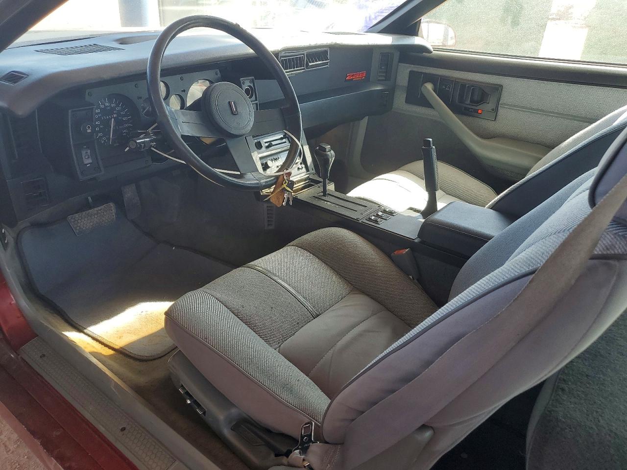1988 Chevrolet Camaro Red vin: 1G1FP21F3JL172116