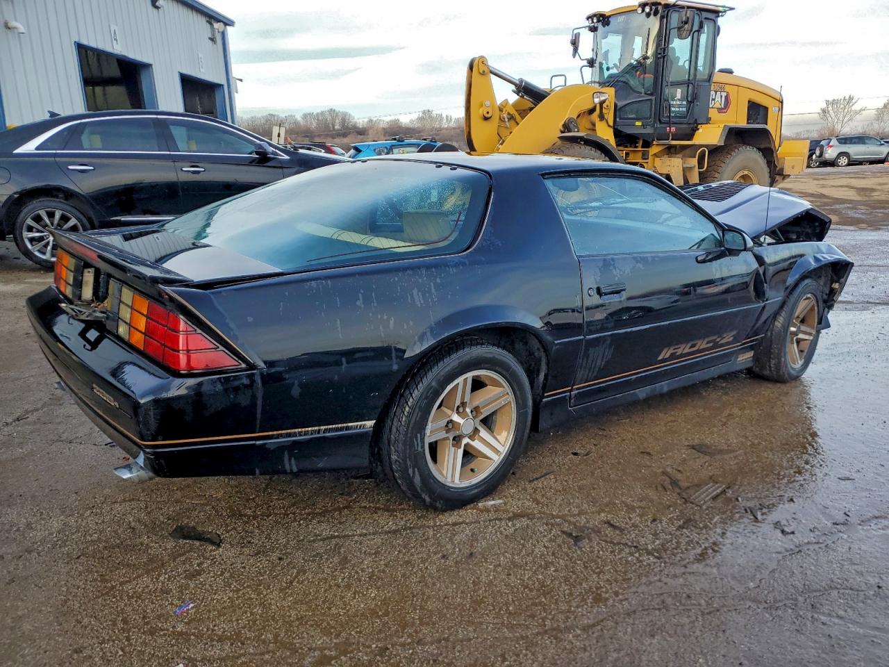 1987 Chevrolet Camaro Черный vin: 1G1FP21F6HN137925