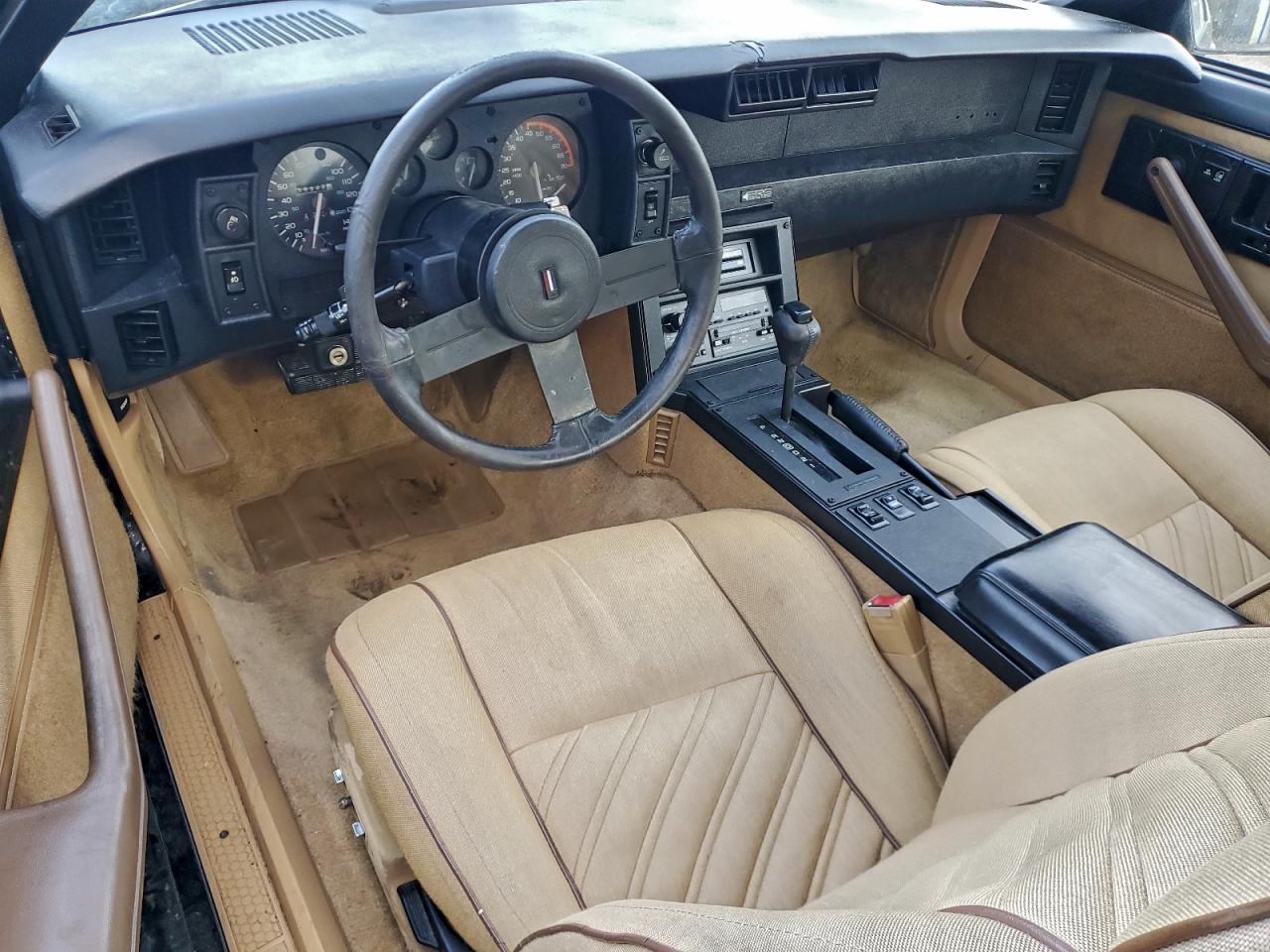 1987 Chevrolet Camaro Черный vin: 1G1FP21F6HN137925
