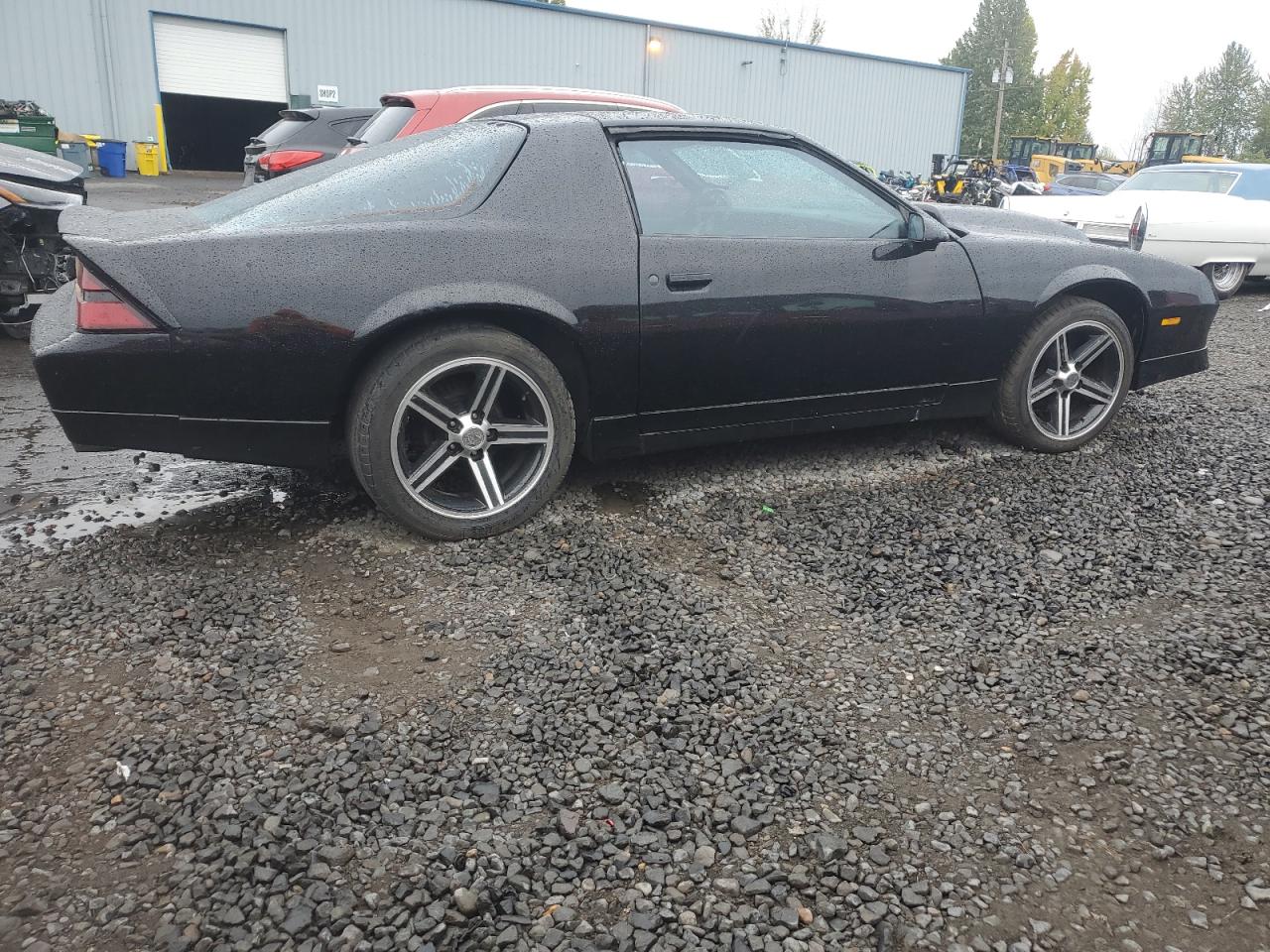 1987 Chevrolet Camaro Black vin: 1G1FP21H5HL101415