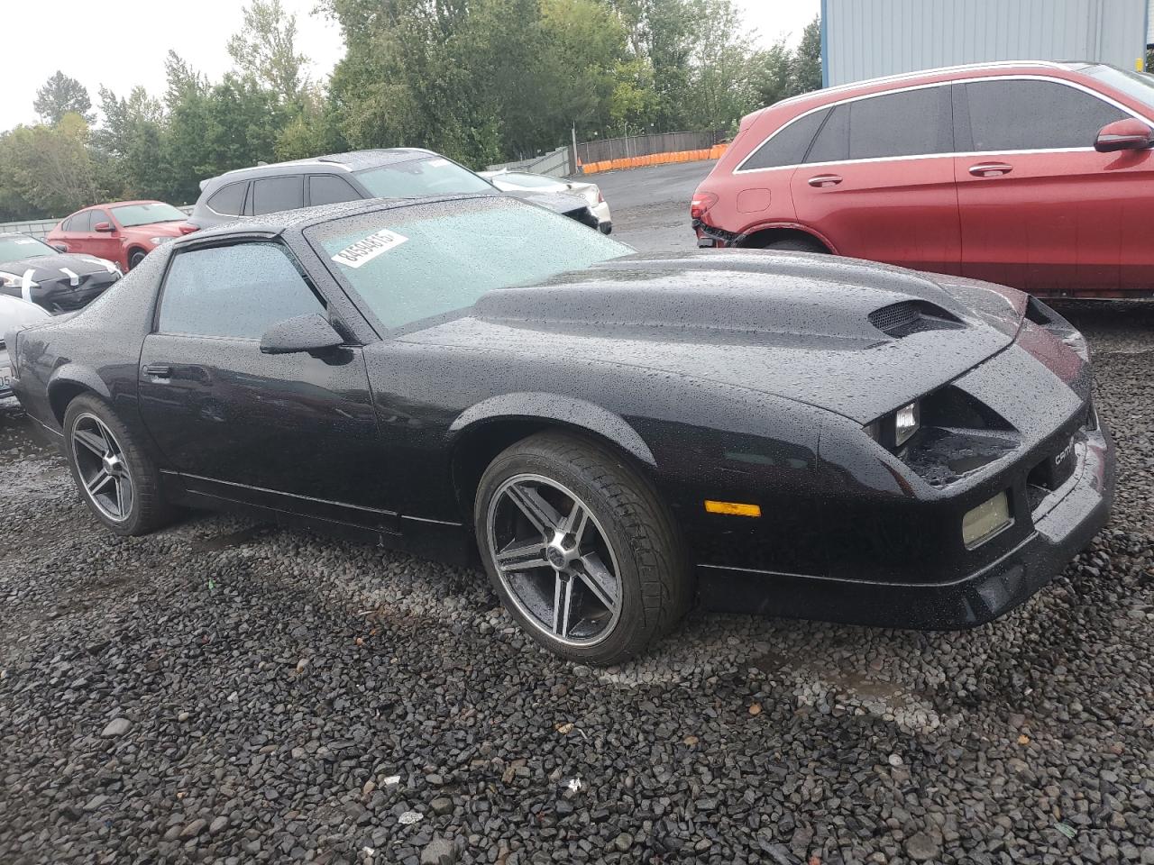 1987 Chevrolet Camaro Black vin: 1G1FP21H5HL101415