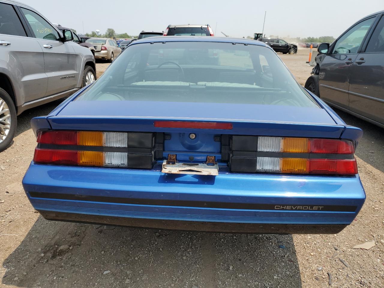 1987 Chevrolet Camaro Синий vin: 1G1FP21H7HN184043