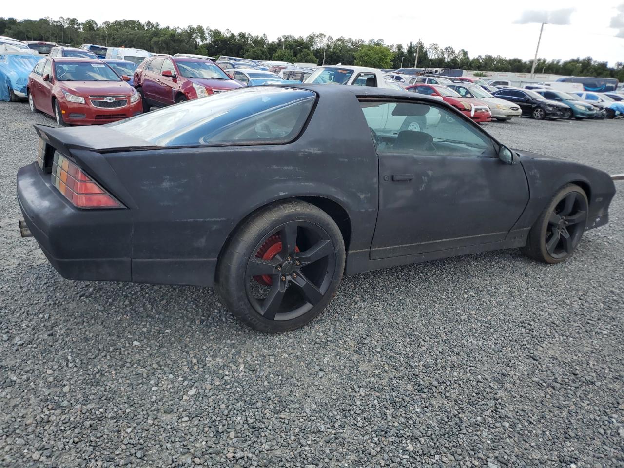 1989 Chevrolet Camaro Black vin: 1G1FP21S1KL115962