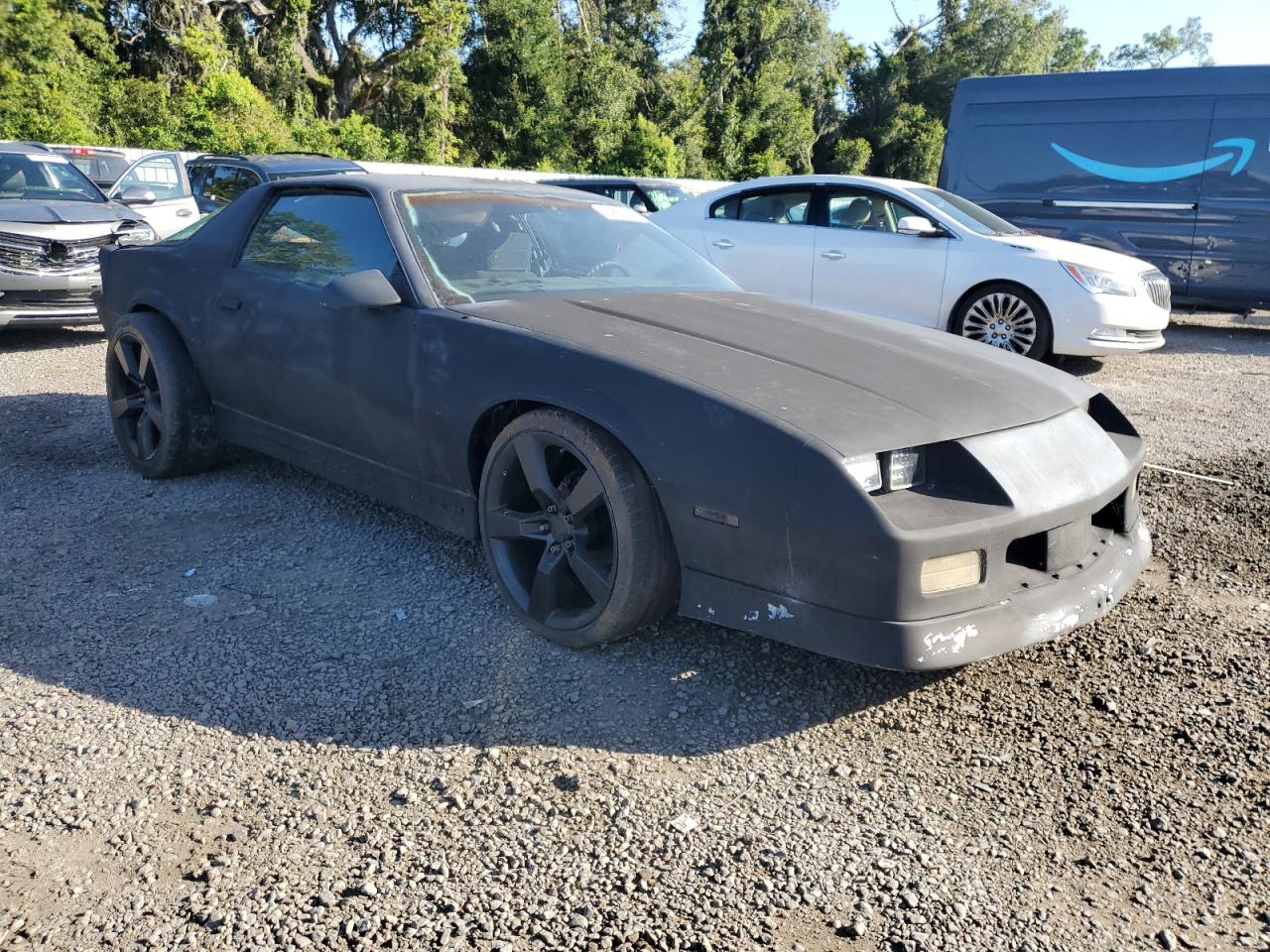 1989 Chevrolet Camaro Black vin: 1G1FP21S1KL115962