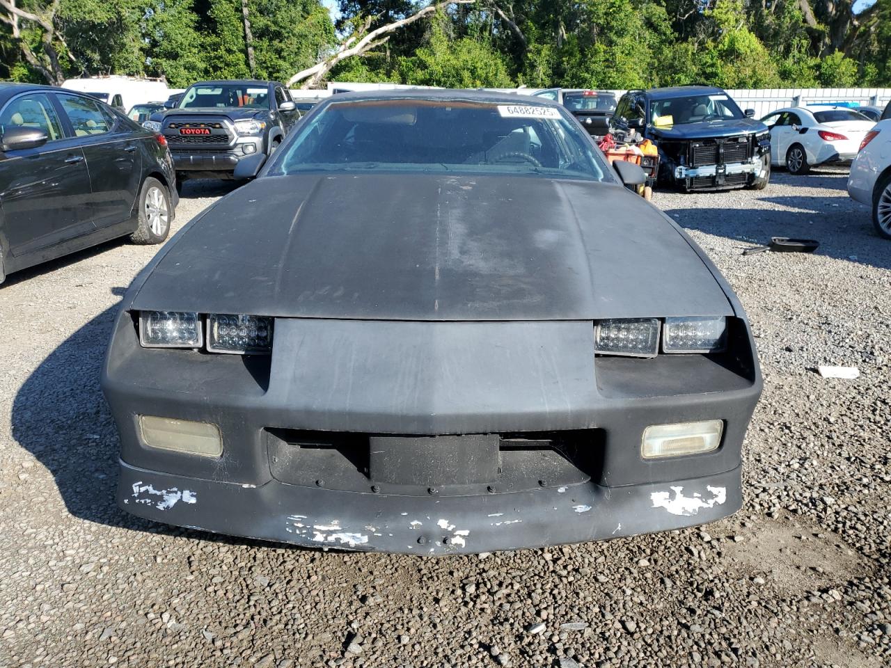 1989 Chevrolet Camaro Black vin: 1G1FP21S1KL115962