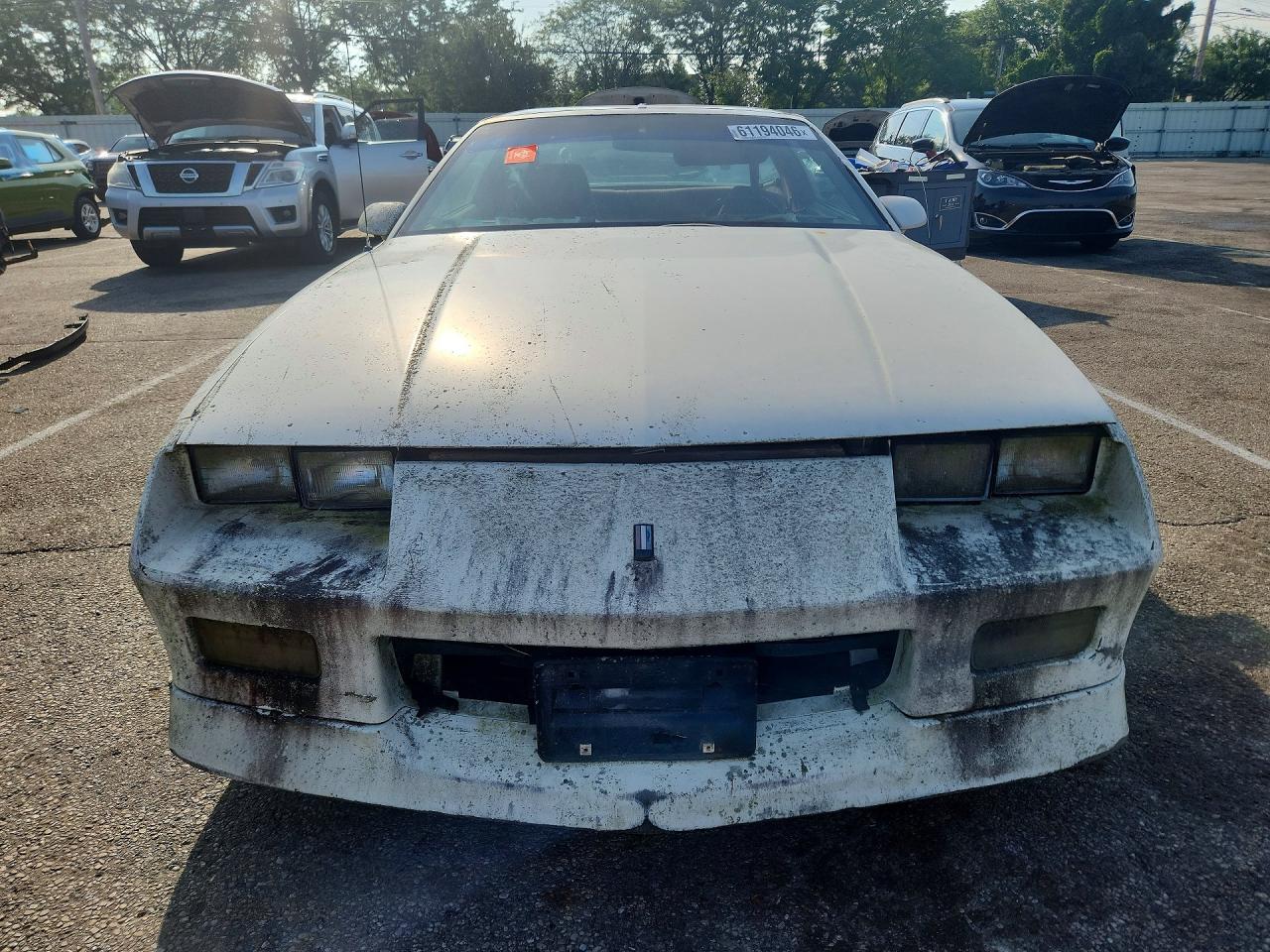 1989 Chevrolet Camaro White vin: 1G1FP21S2KL196177