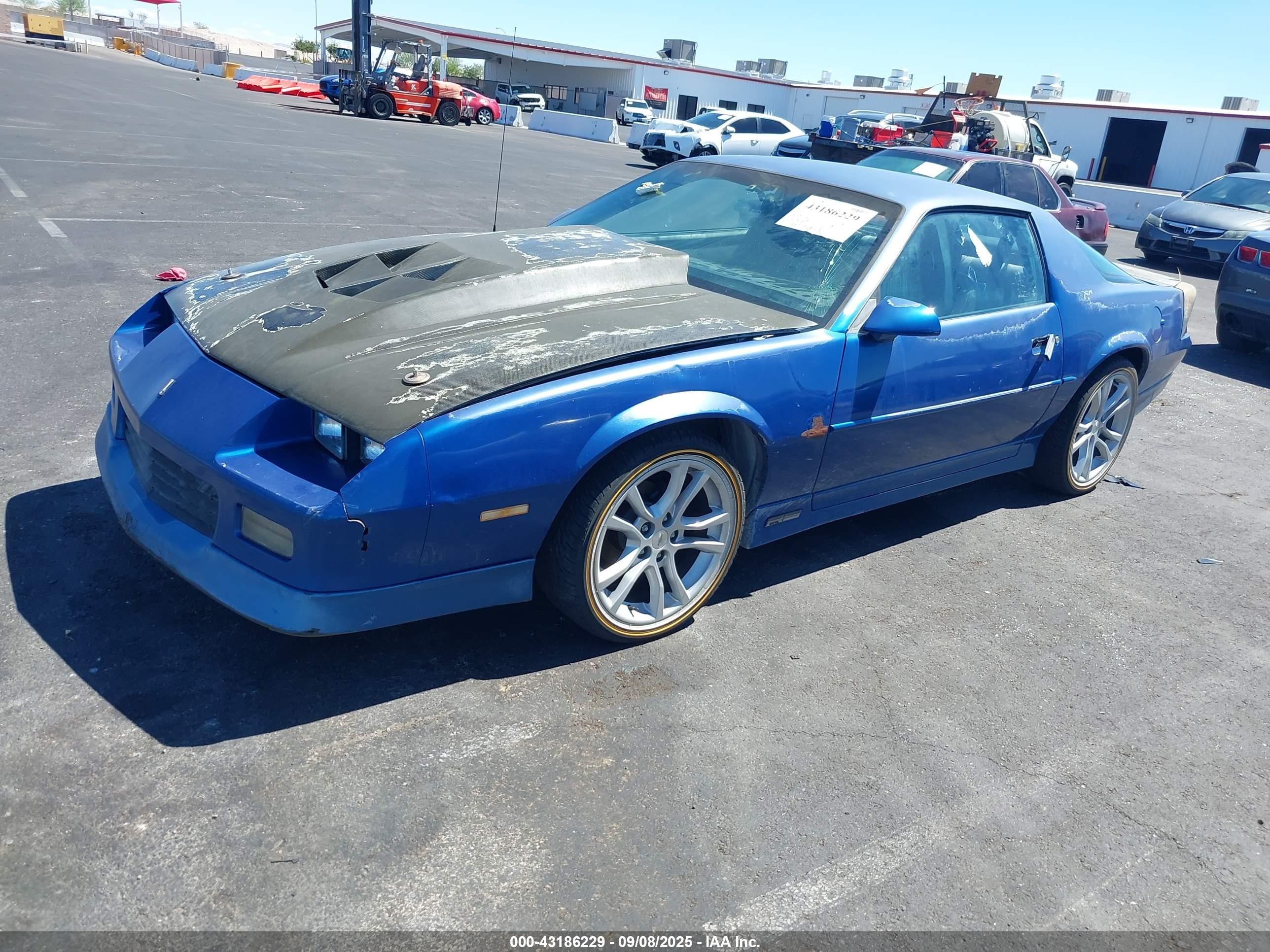 1989 Chevrolet Camaro   Синий vin: 1G1FP21S7KL147458