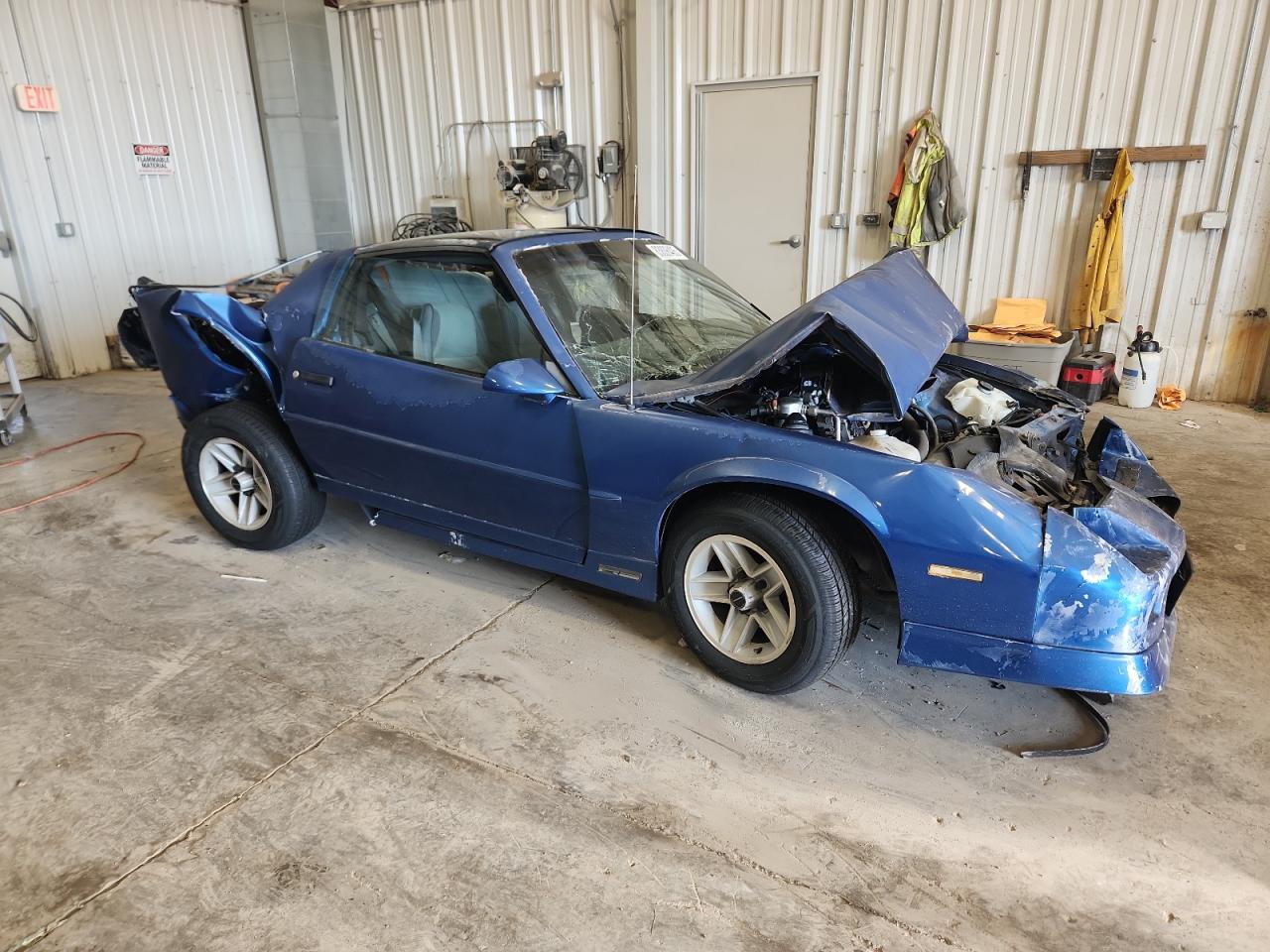 1989 Chevrolet Camaro Синий vin: 1G1FP21S8KL193767
