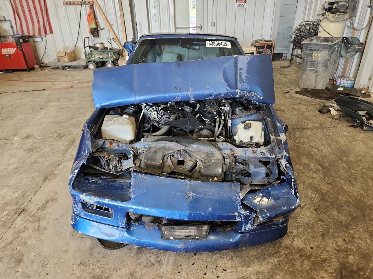 1989 Chevrolet Camaro Синий vin: 1G1FP21S8KL193767