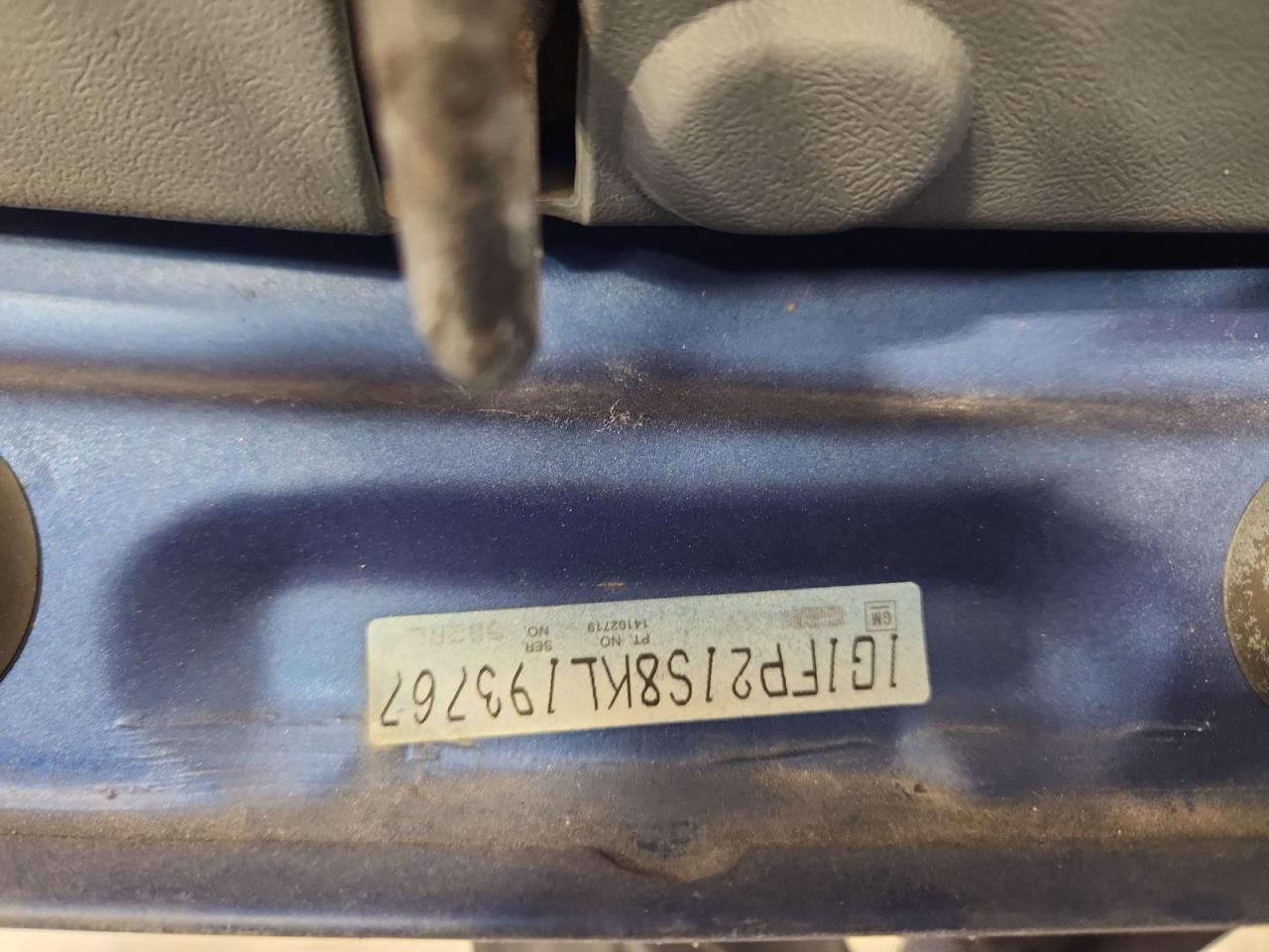 1989 Chevrolet Camaro Синий vin: 1G1FP21S8KL193767