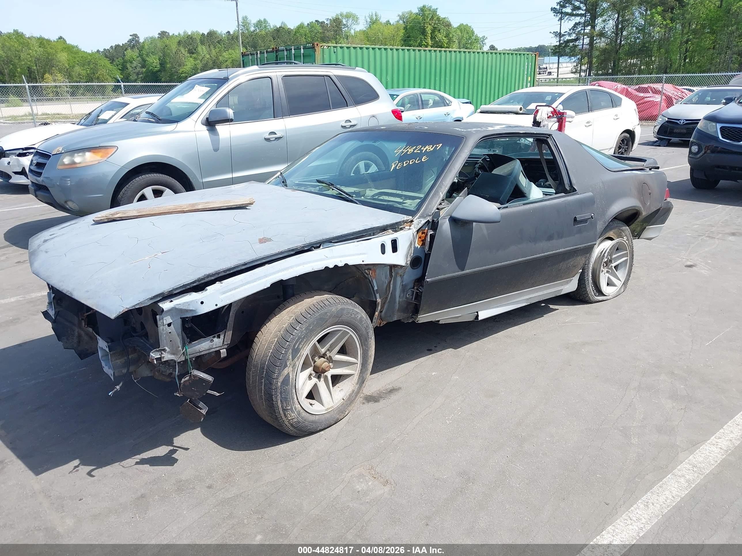 1988 Chevrolet Camaro   Black vin: 1G1FP21SXJL141913