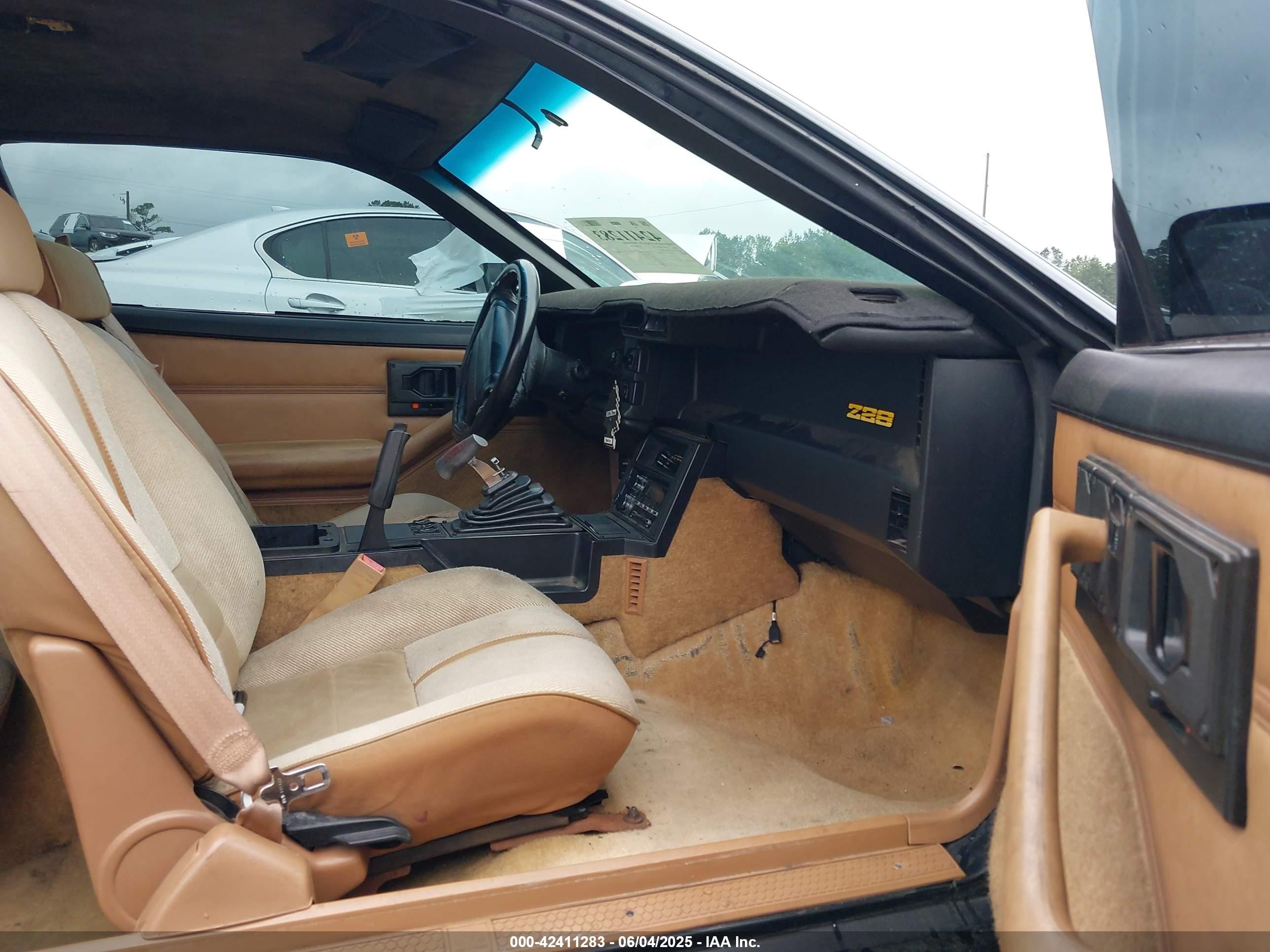 1991 Chevrolet Camaro Z28 Black vin: 1G1FP2383ML129429