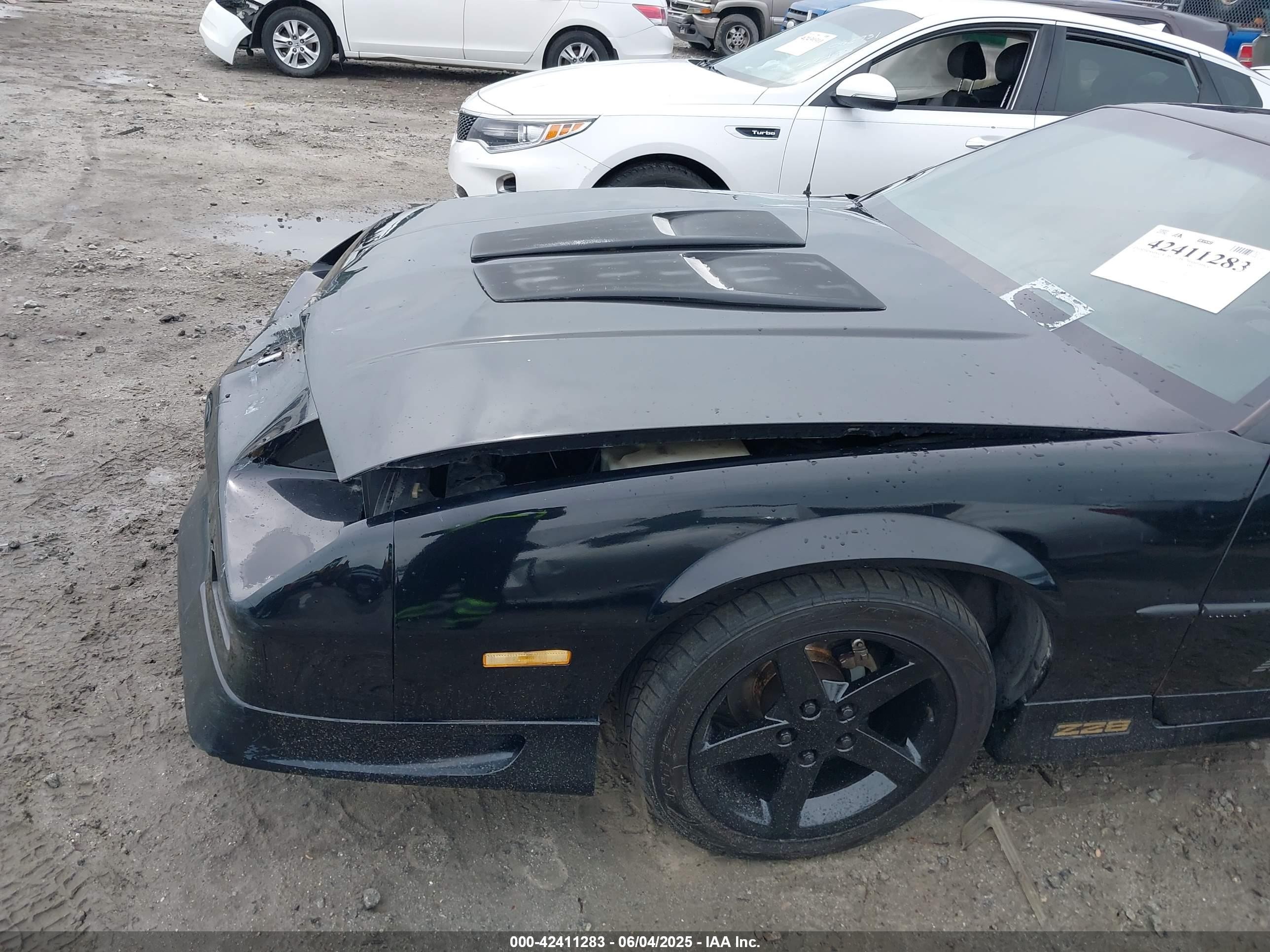 1991 Chevrolet Camaro Z28 Black vin: 1G1FP2383ML129429