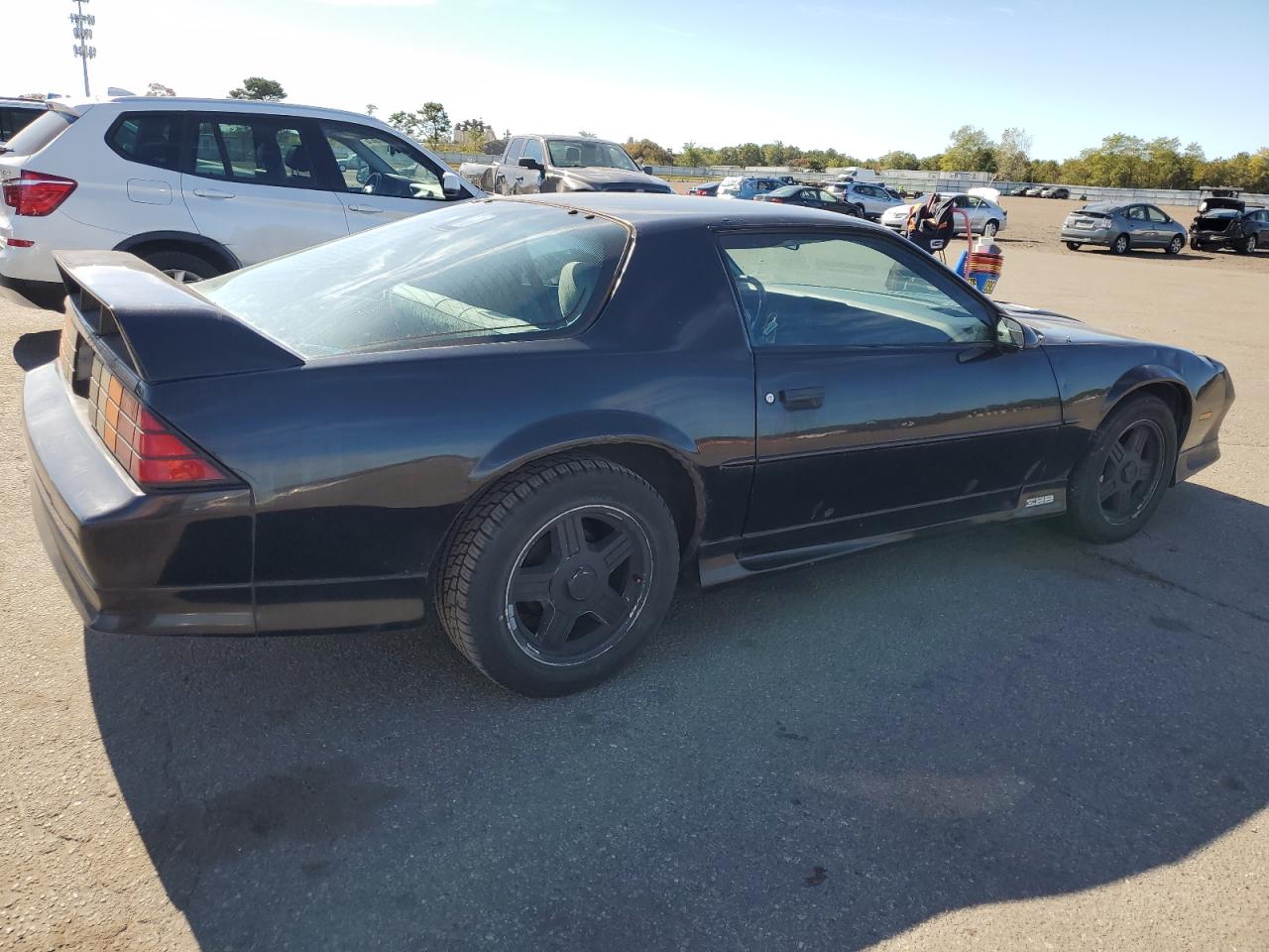 1991 Chevrolet Camaro Z28 Black vin: 1G1FP2384ML182429