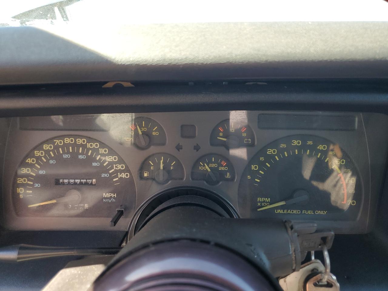 1991 Chevrolet Camaro Z28 Black vin: 1G1FP2384ML182429