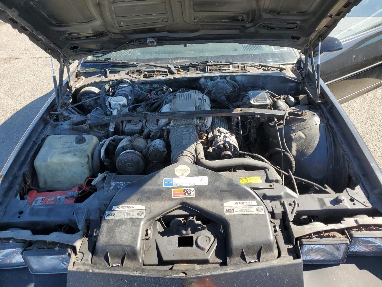 1991 Chevrolet Camaro Z28 Black vin: 1G1FP2384ML182429
