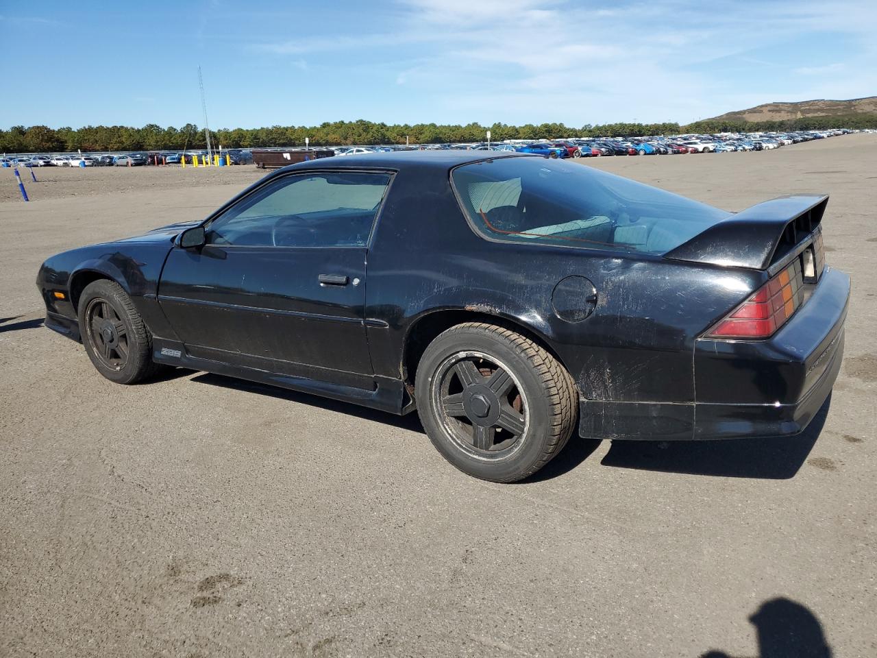 1991 Chevrolet Camaro Z28 Black vin: 1G1FP2384ML182429