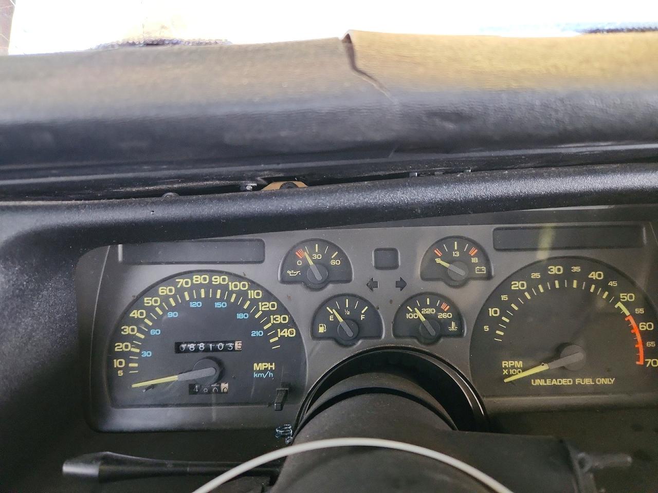 1991 Chevrolet Camaro Z28 White vin: 1G1FP2386ML124600
