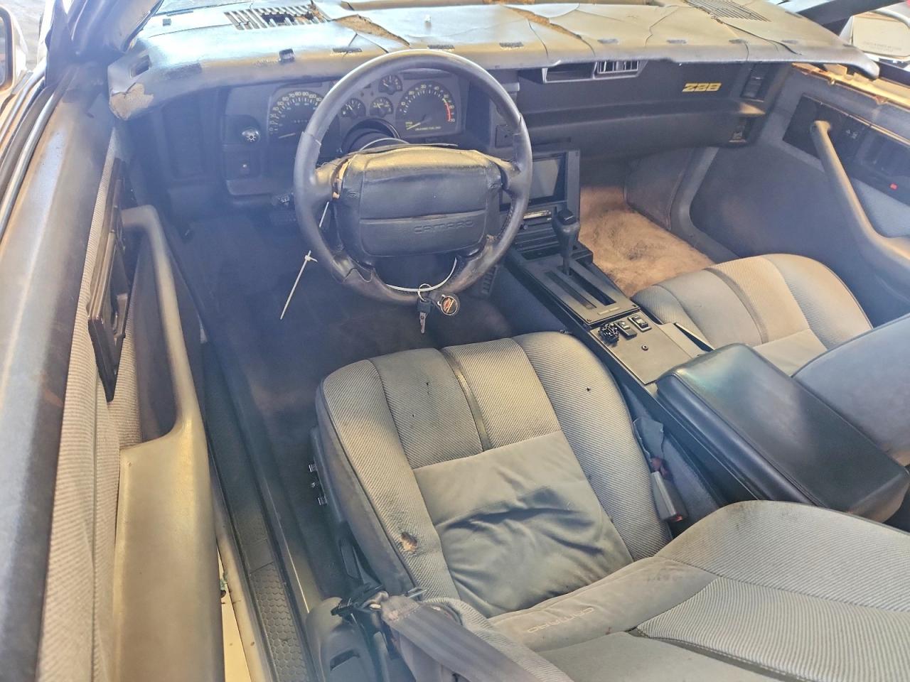 1991 Chevrolet Camaro Z28 White vin: 1G1FP2386ML124600