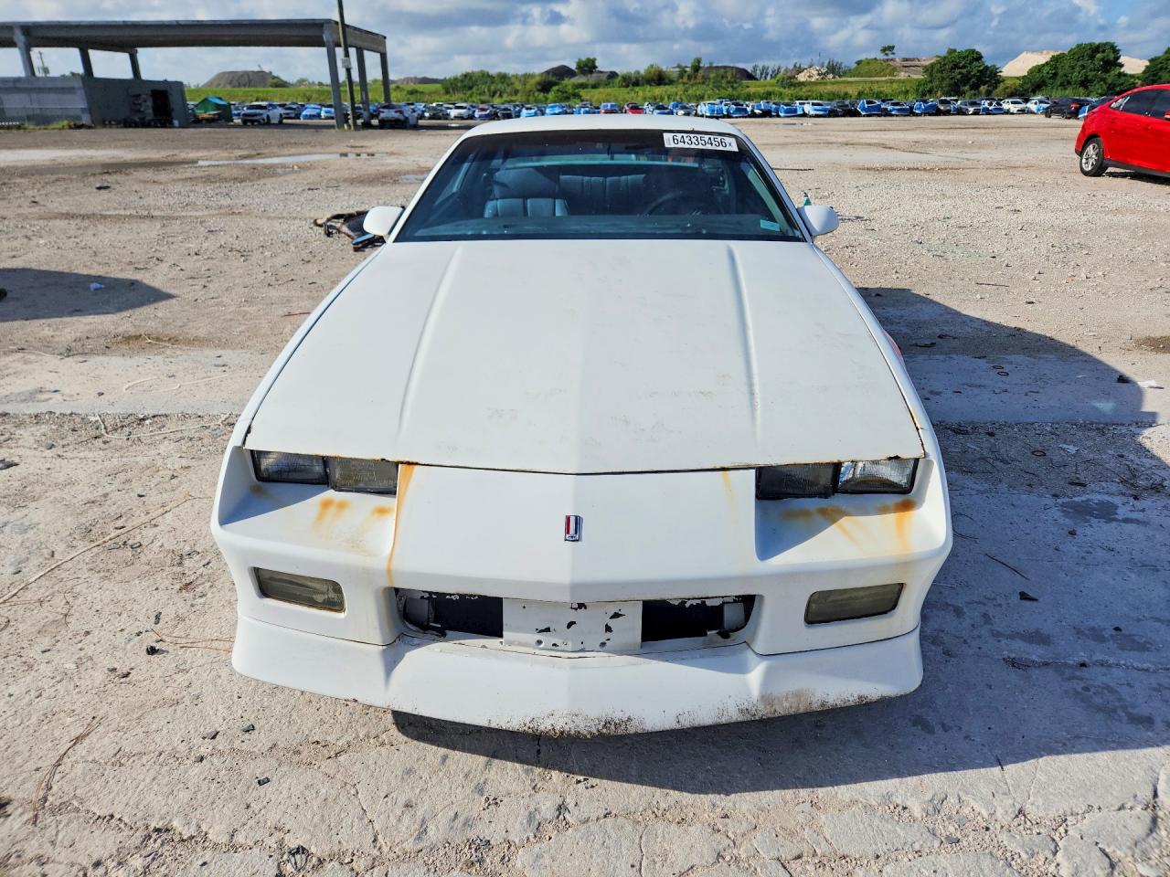 1991 Chevrolet Camaro Rs White vin: 1G1FP23E0ML128891