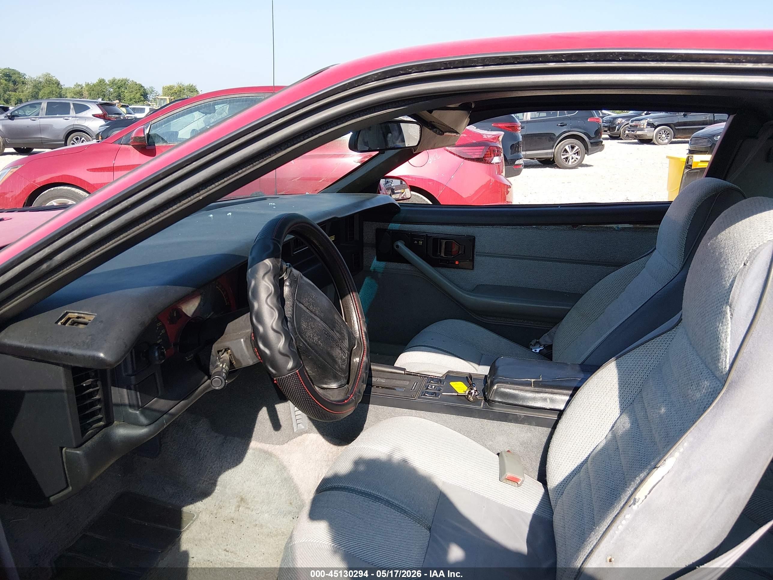 1992 Chevrolet Camaro Rs Red vin: 1G1FP23E2NL143250