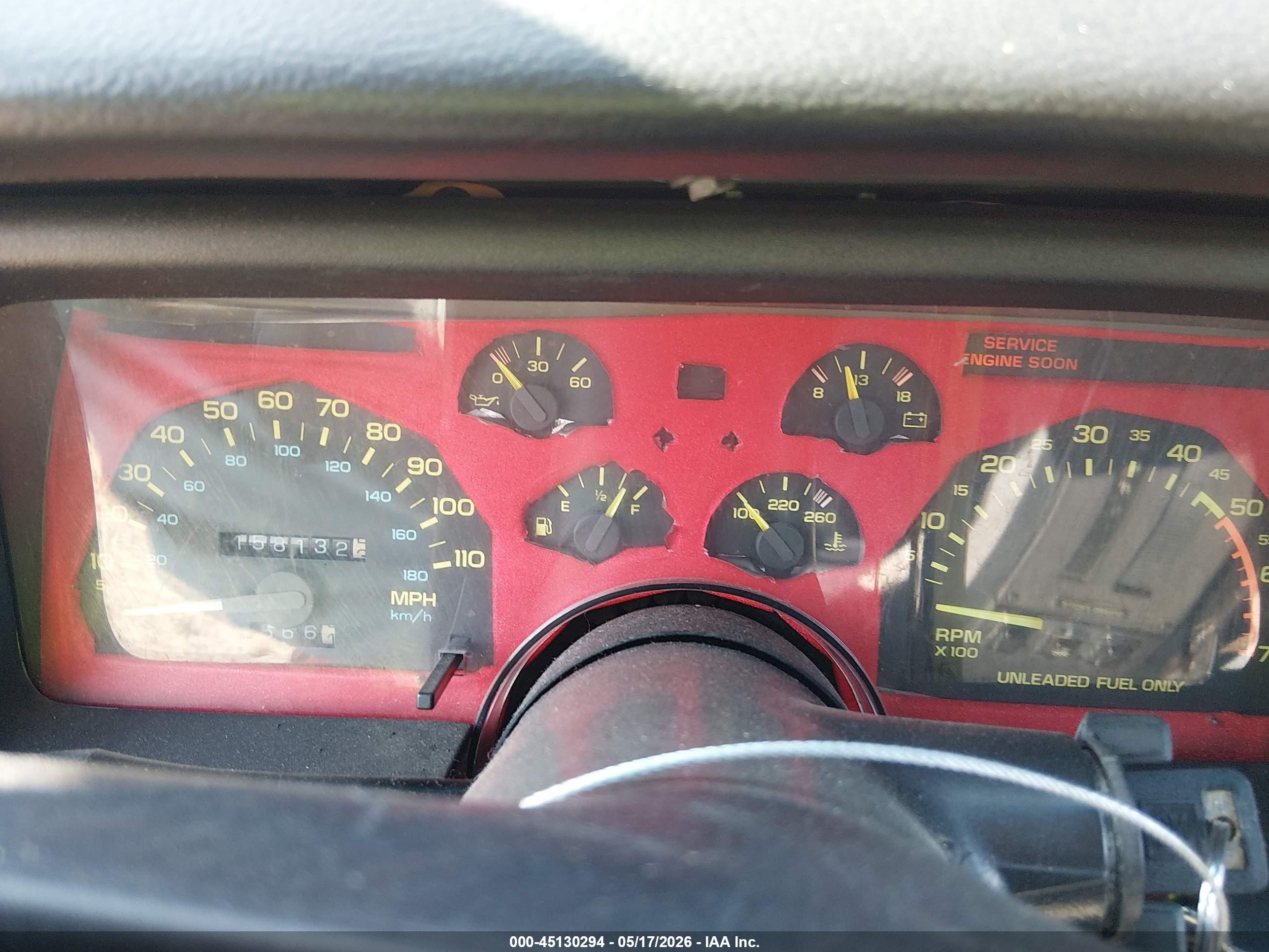 1992 Chevrolet Camaro Rs Red vin: 1G1FP23E2NL143250