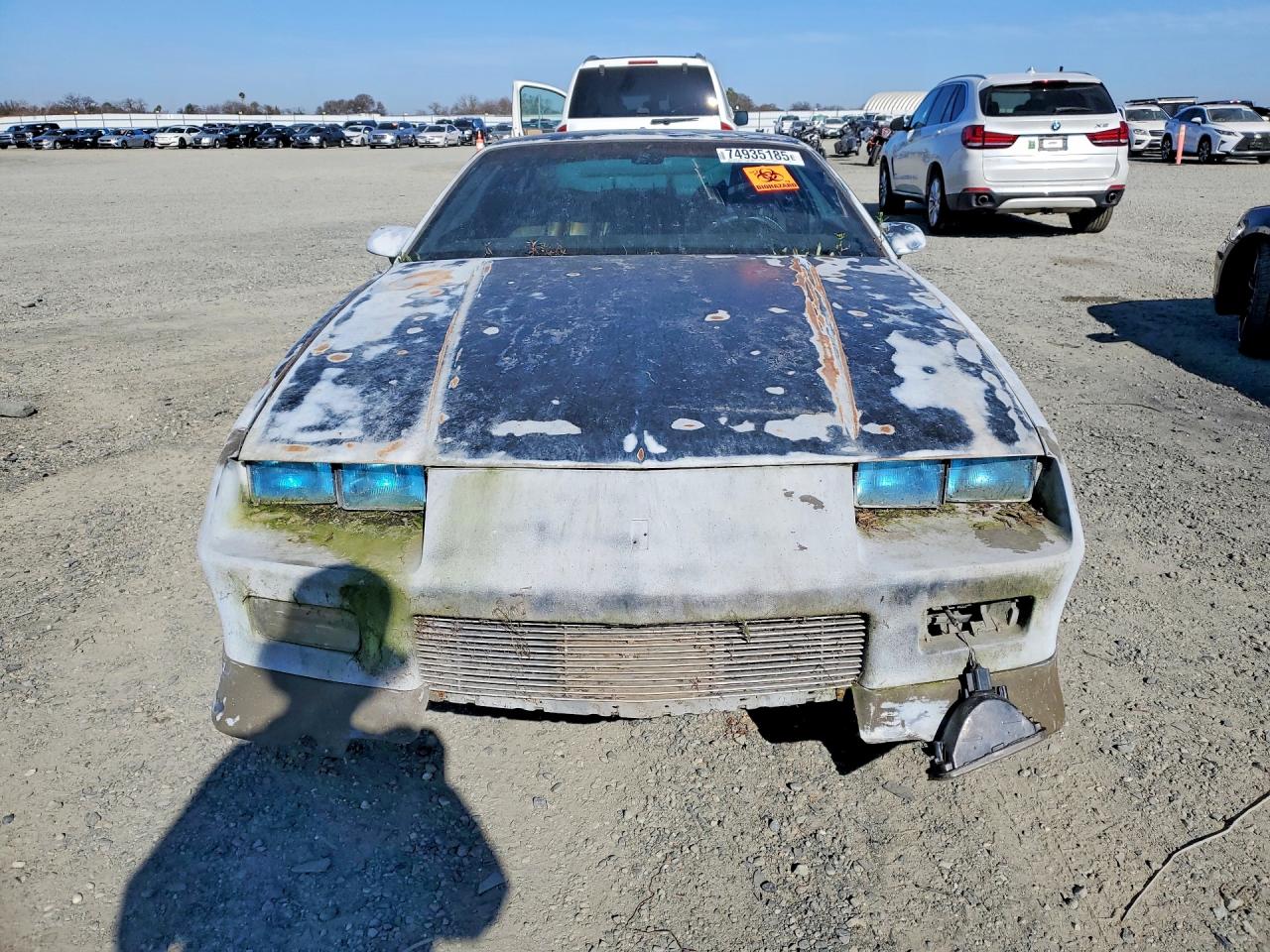 1991 Chevrolet Camaro Серый vin: 1G1FP23E5ML129597