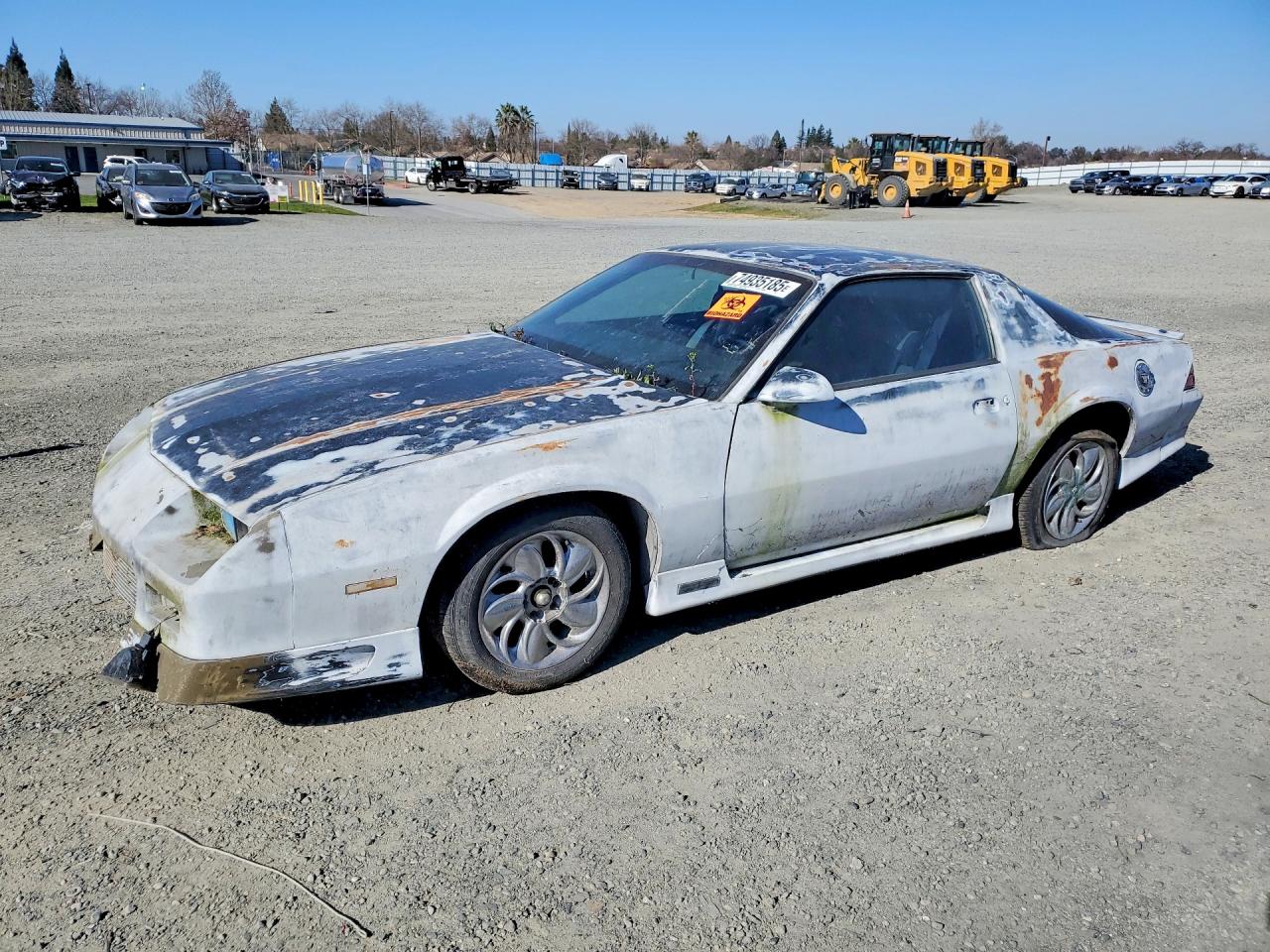 1991 Chevrolet Camaro Gray vin: 1G1FP23E5ML129597