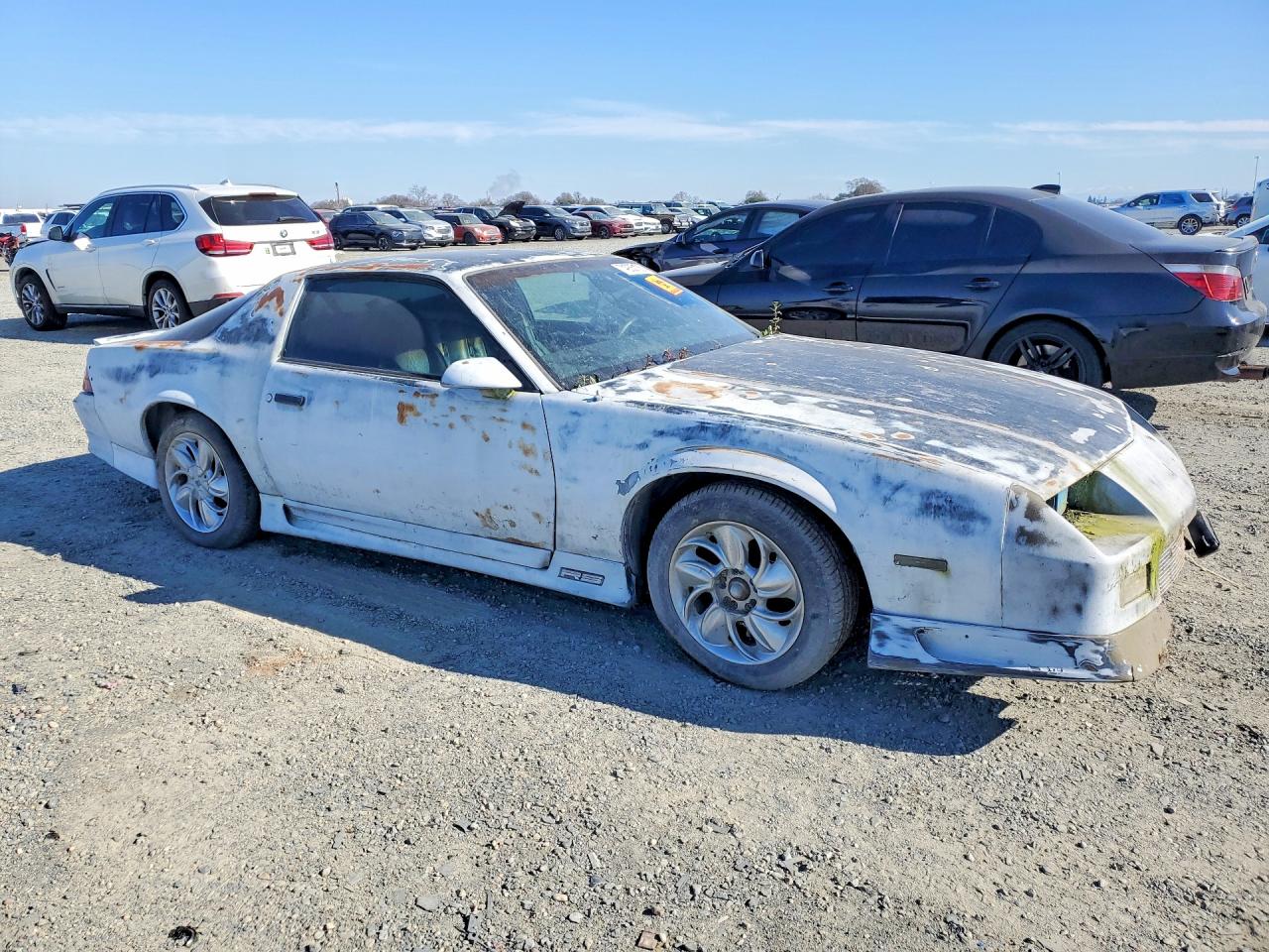 1991 Chevrolet Camaro Серый vin: 1G1FP23E5ML129597