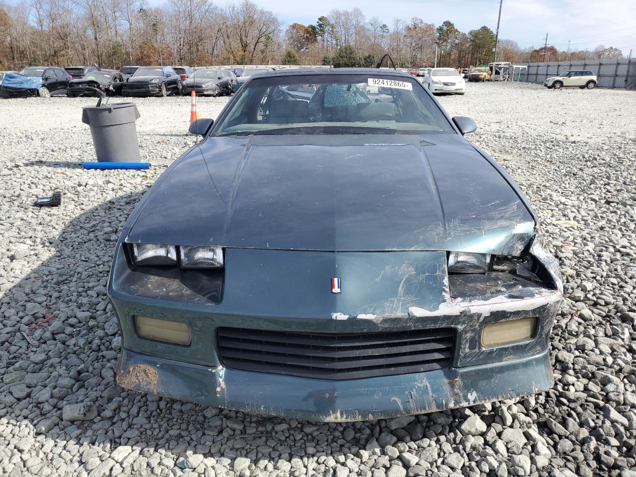 1992 Chevrolet Camaro Rs Синий vin: 1G1FP23E5NL123672