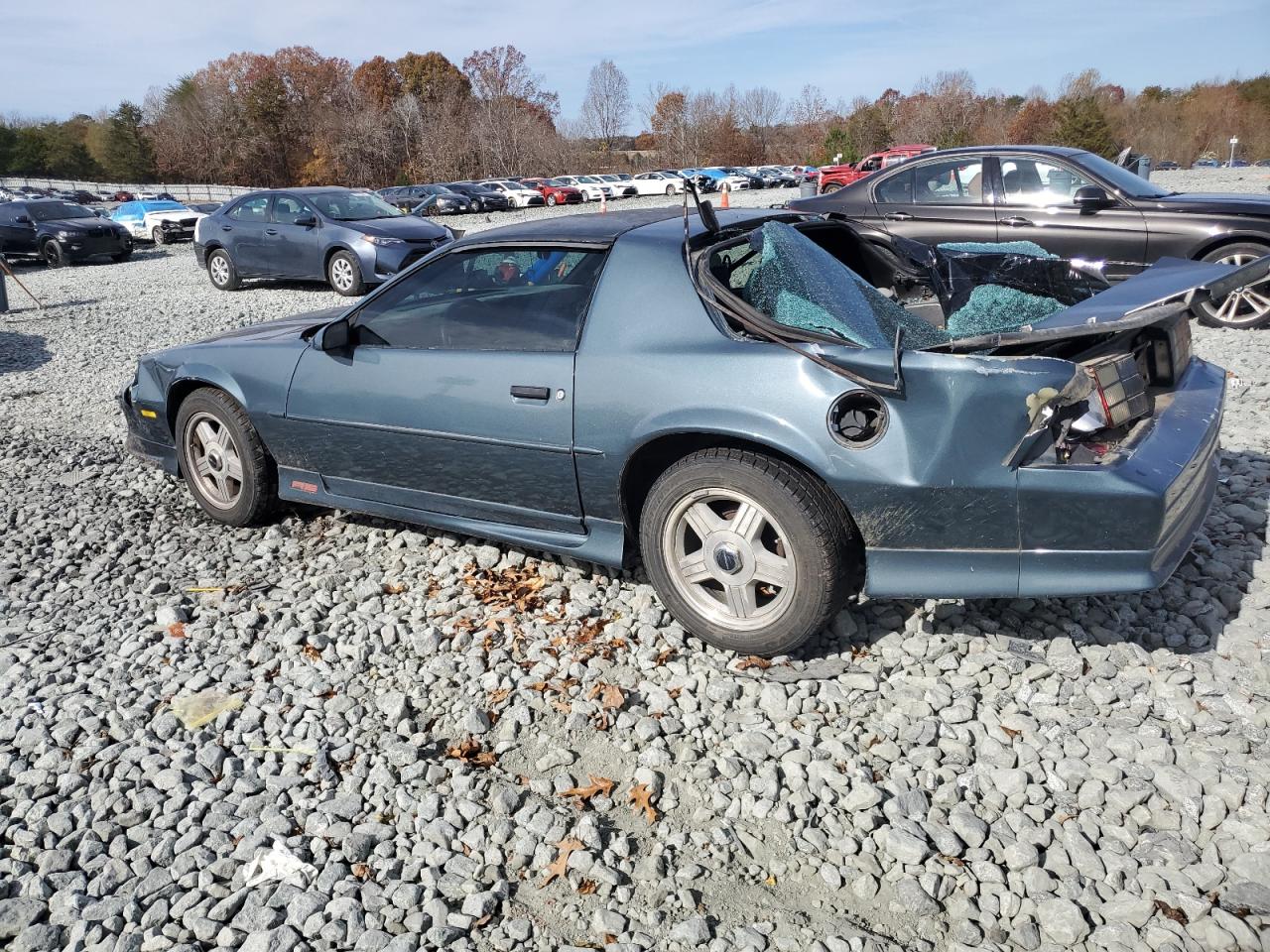1992 Chevrolet Camaro Rs Синий vin: 1G1FP23E5NL123672