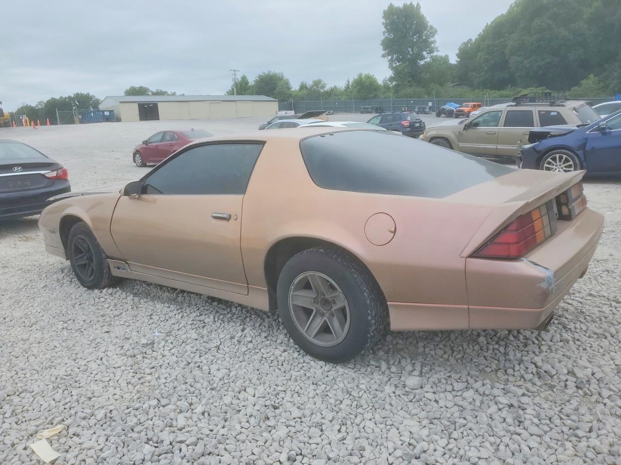 1990 Chevrolet Camaro Rs Brown vin: 1G1FP23E6LL123211