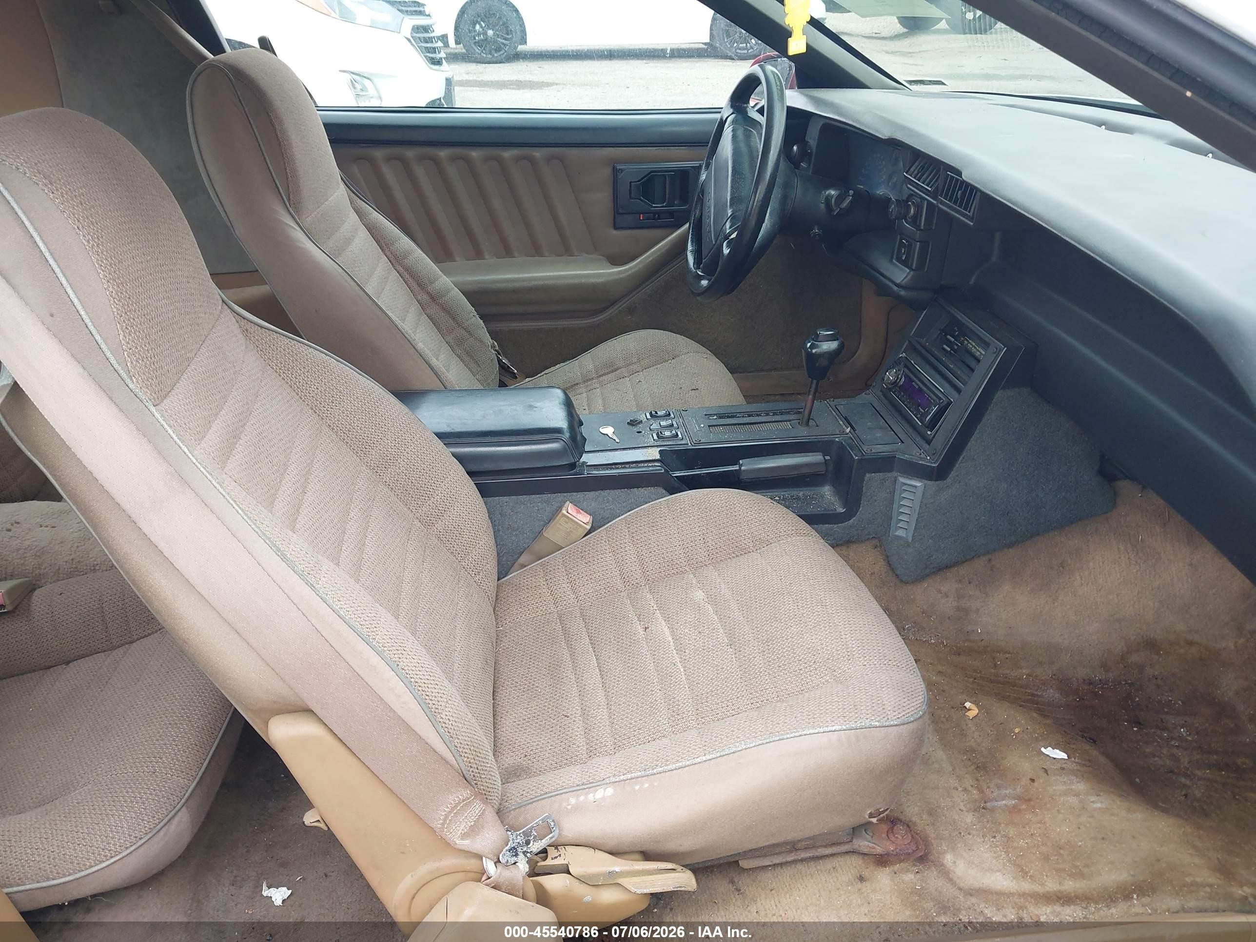 1992 Chevrolet Camaro Rs Белый vin: 1G1FP23E6NL155255
