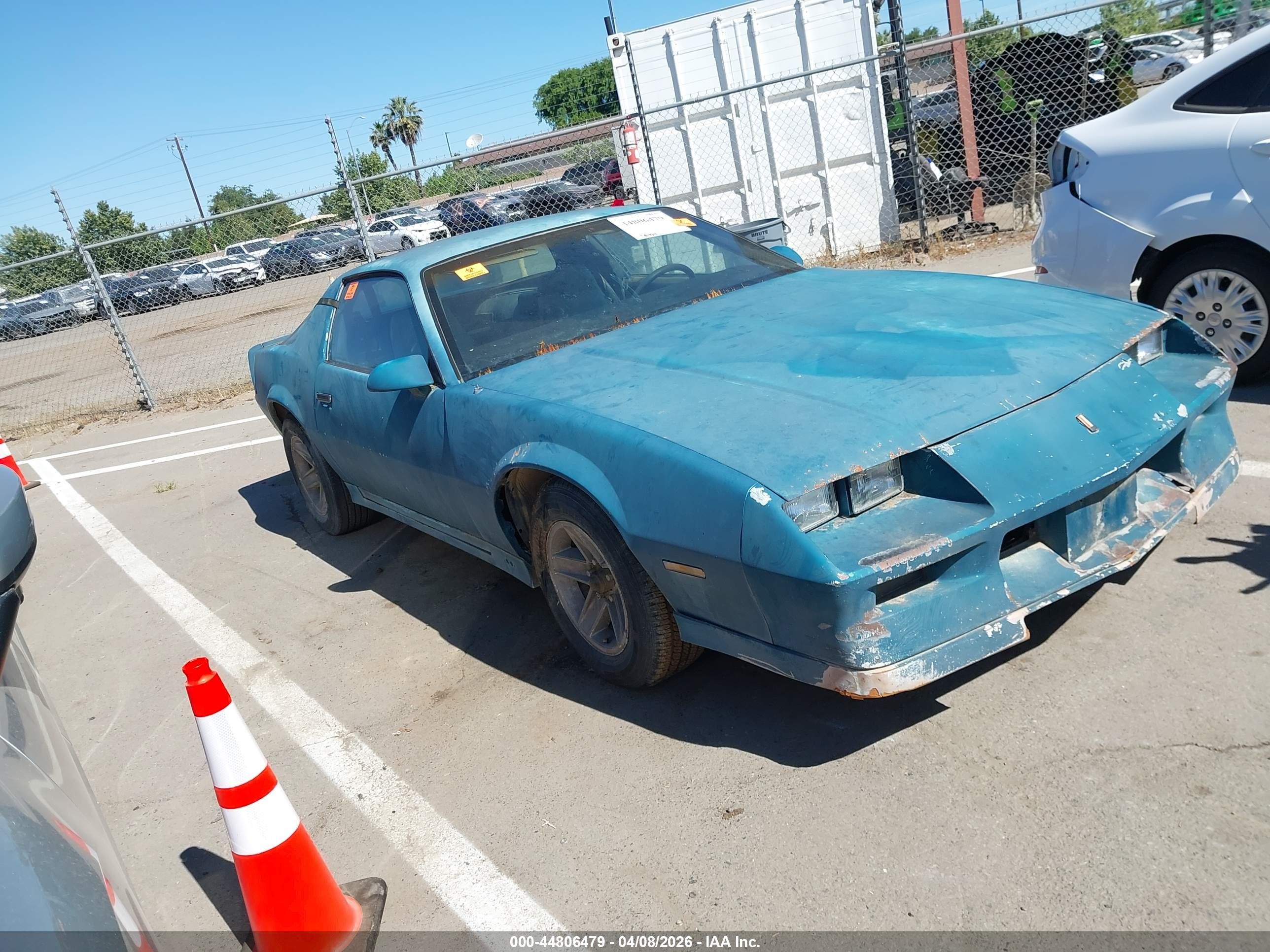 1991 Chevrolet Camaro Rs Teal vin: 1G1FP23E7ML138902