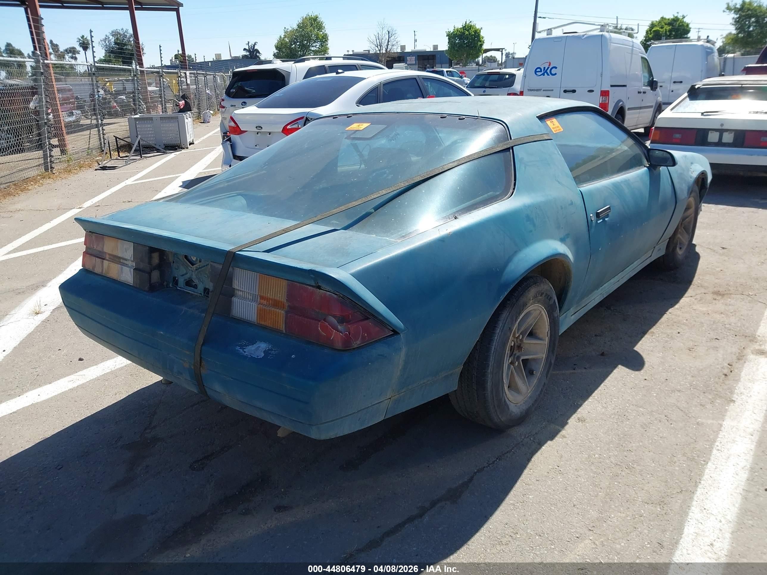 1991 Chevrolet Camaro Rs Teal vin: 1G1FP23E7ML138902