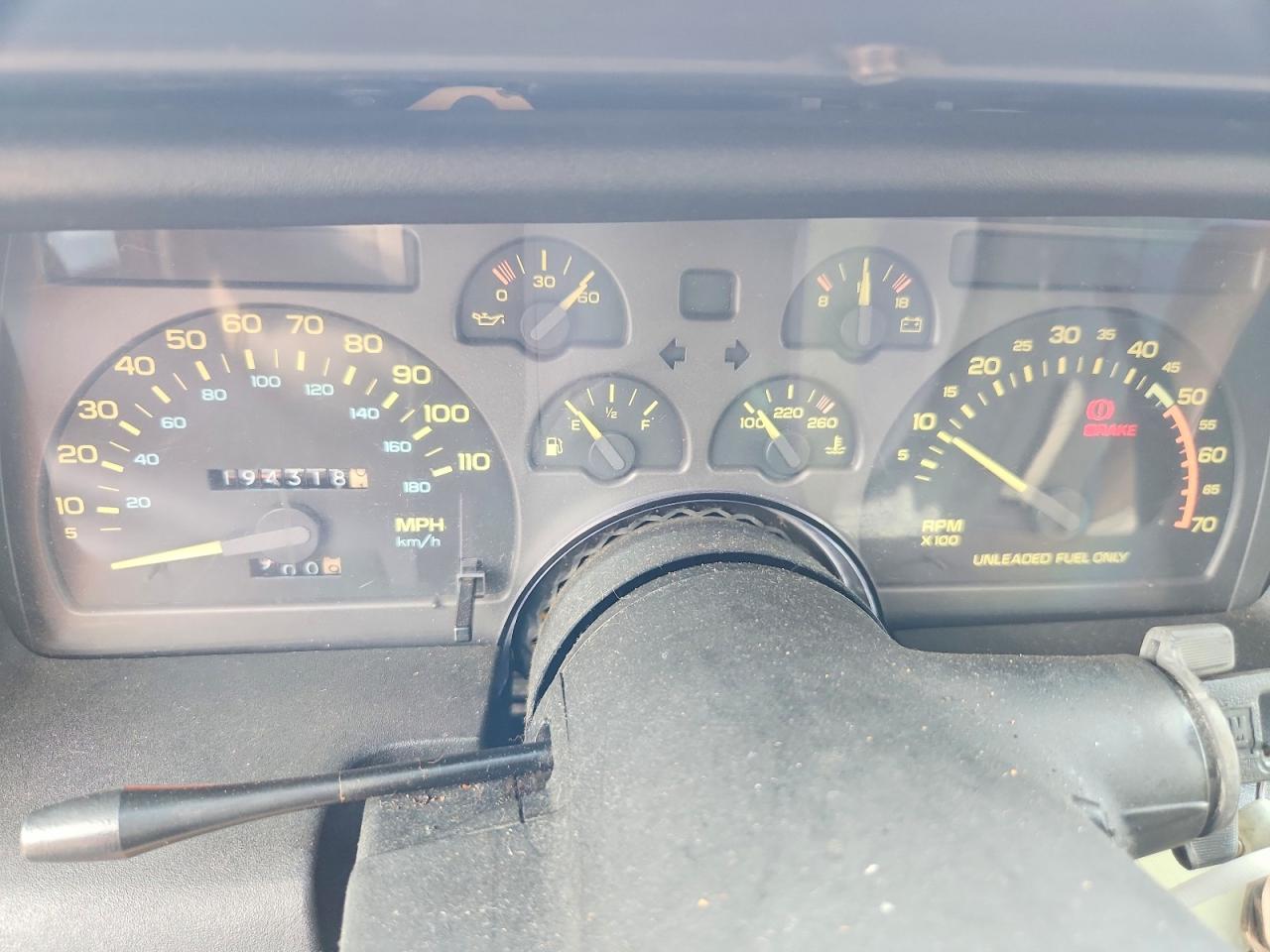 1991 Chevrolet Camaro Rs Blue vin: 1G1FP23E7ML109481