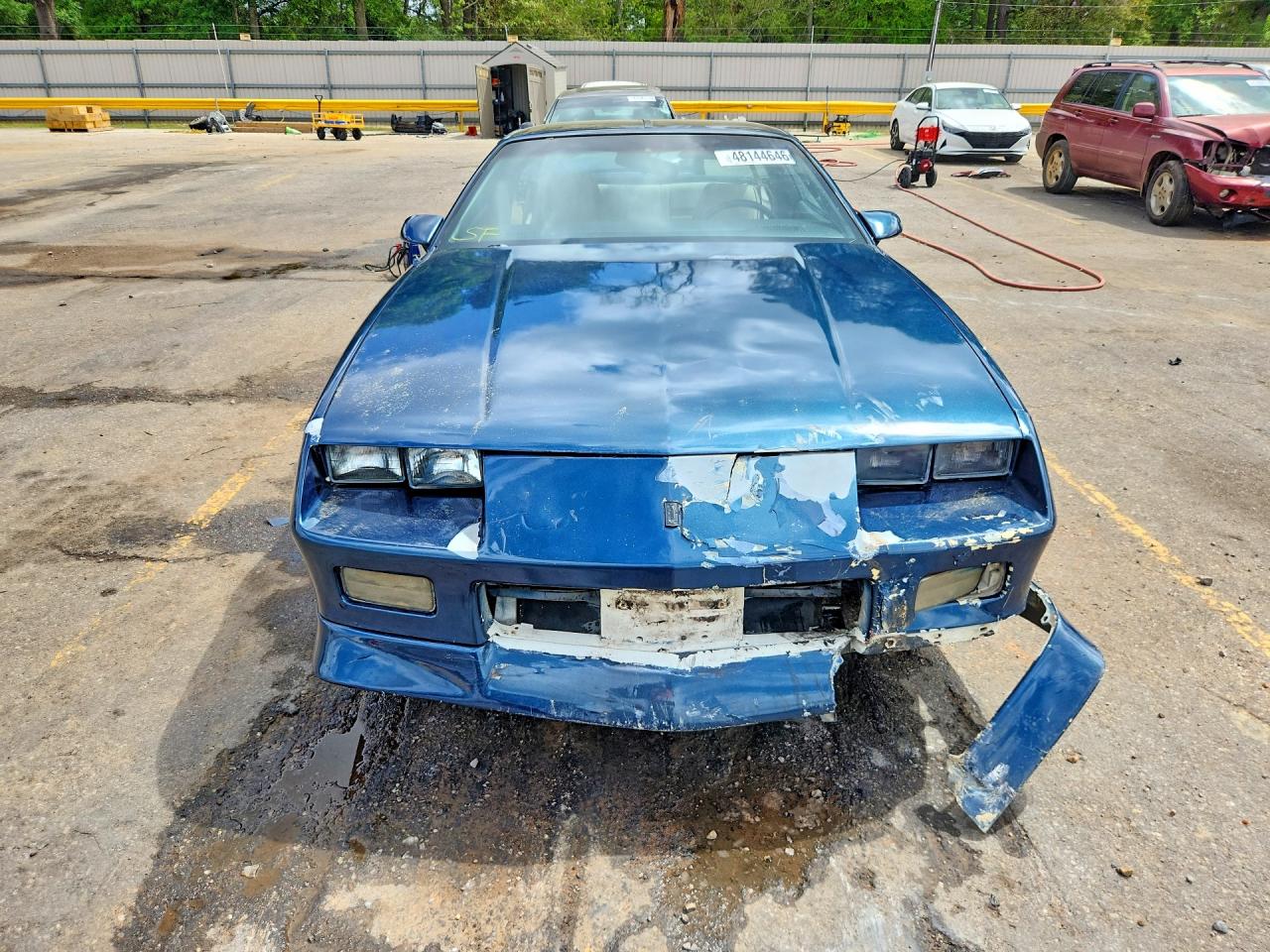 1991 Chevrolet Camaro Rs Blue vin: 1G1FP23E7ML109481