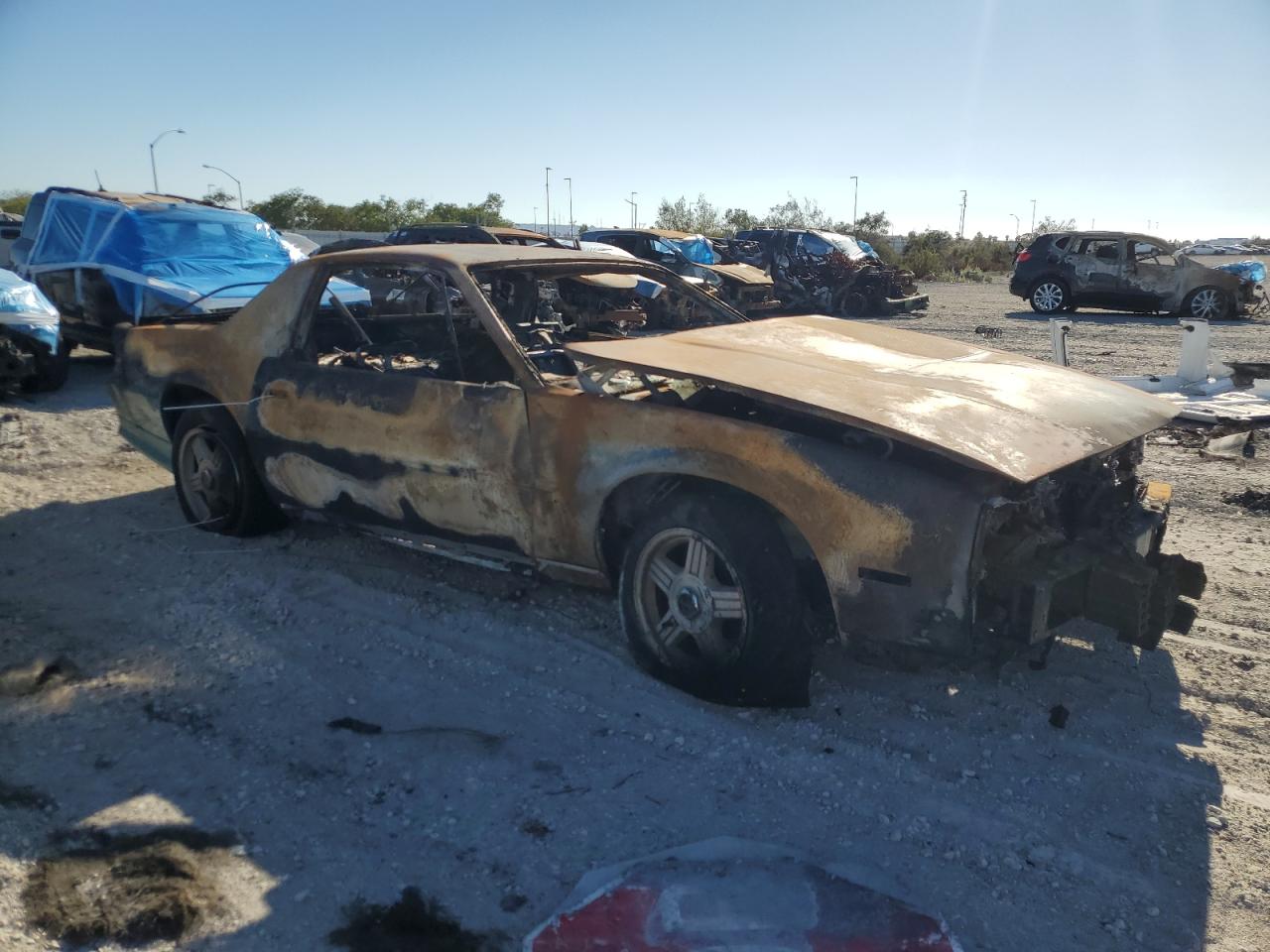 1991 Chevrolet Camaro Rs Green vin: 1G1FP23E7ML169129