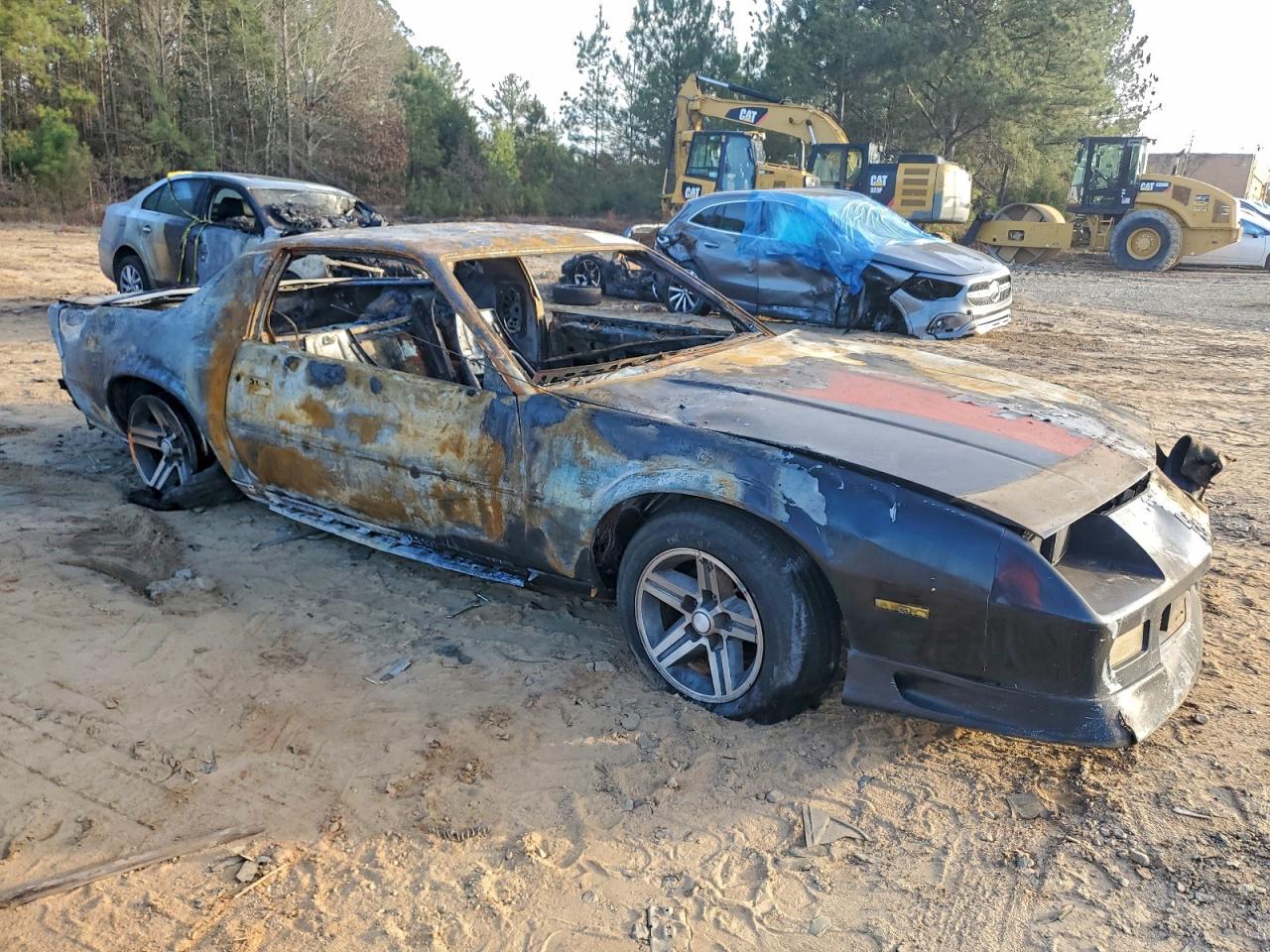 1992 Chevrolet Camaro Rs Пожар vin: 1G1FP23E7NL142000