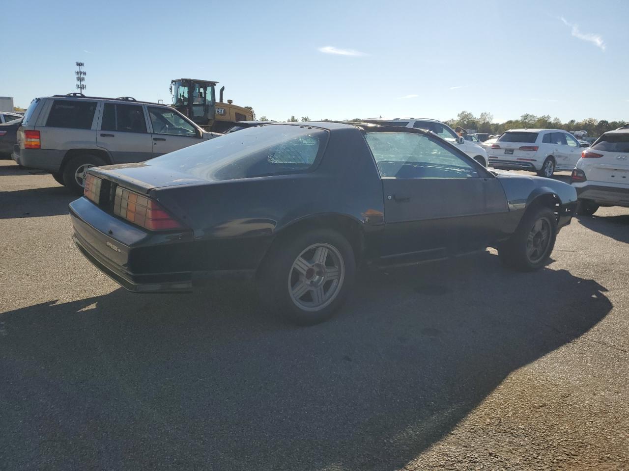 1991 Chevrolet Camaro Rs Black vin: 1G1FP23E8ML144174