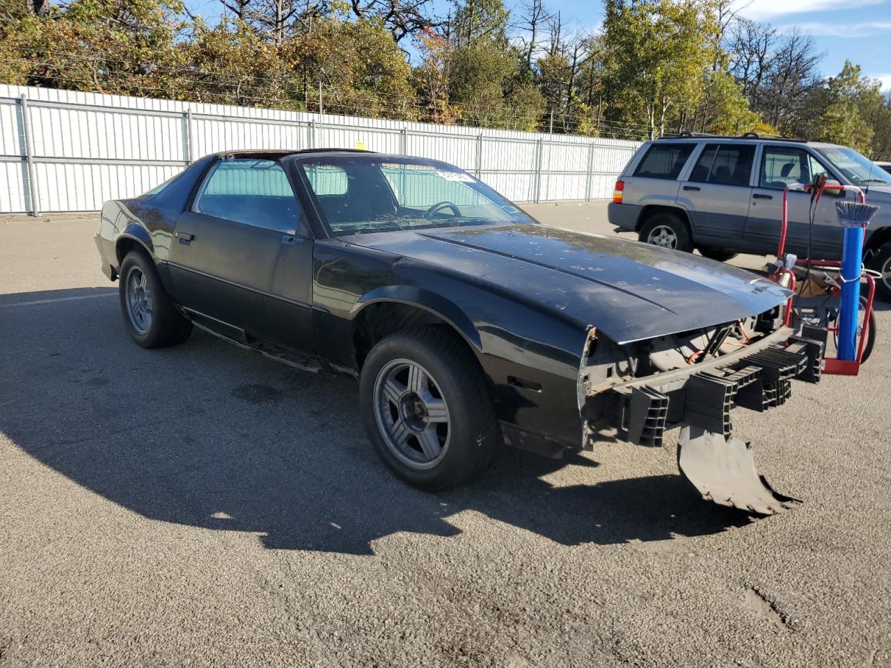 1991 Chevrolet Camaro Rs Black vin: 1G1FP23E8ML144174