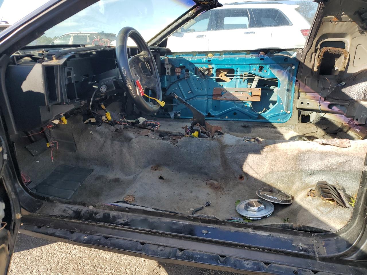 1991 Chevrolet Camaro Rs Black vin: 1G1FP23E8ML144174