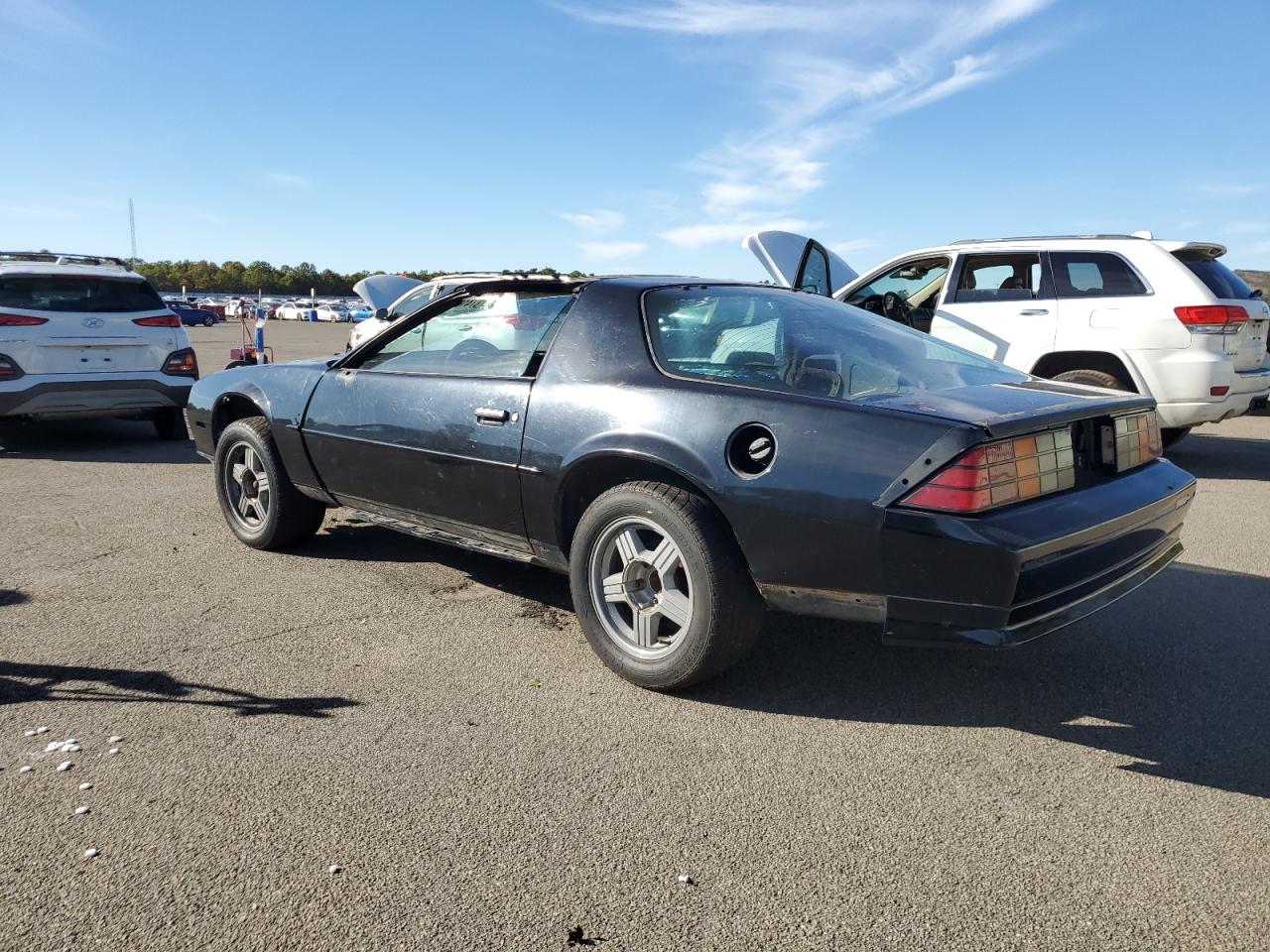 1991 Chevrolet Camaro Rs Black vin: 1G1FP23E8ML144174