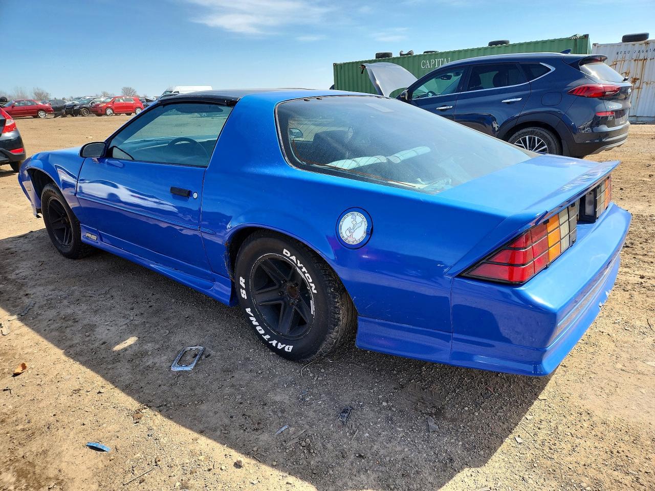 1991 Chevrolet Camaro Rs Синий vin: 1G1FP23E9ML112771